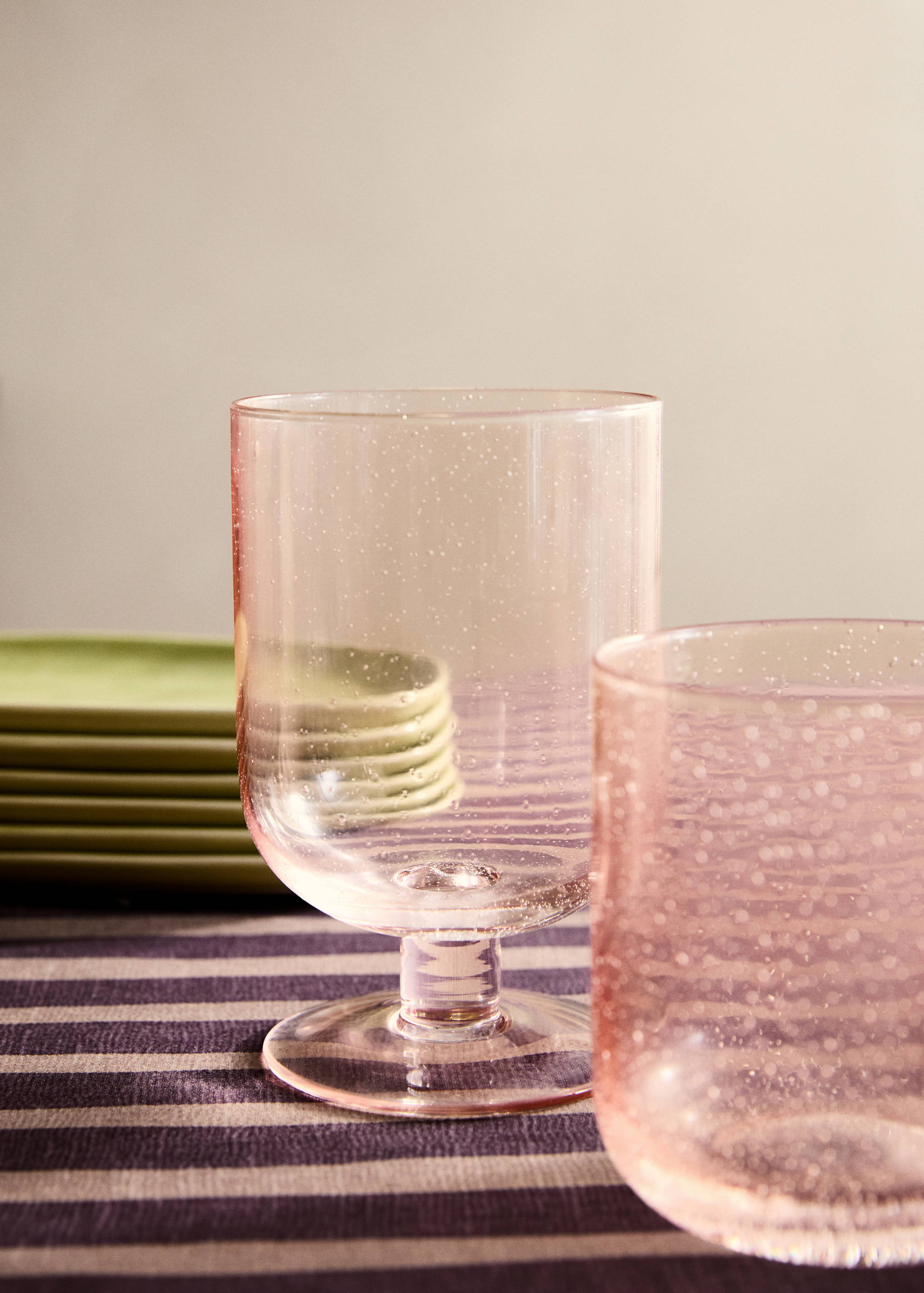 Bubble-glass stem glass - General plane