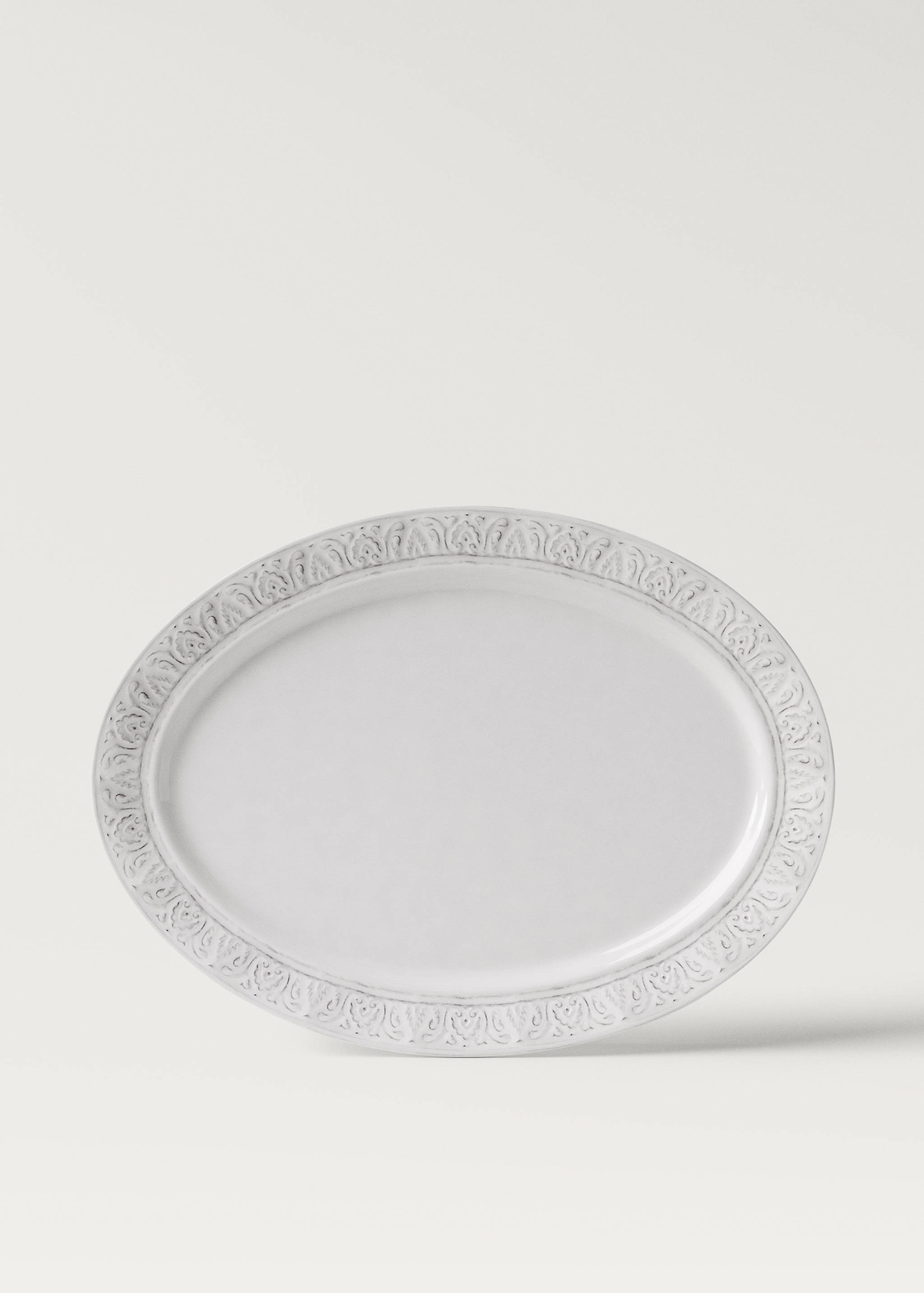 Schale aus Steingut mit Bordüre - Artikel ohne Model