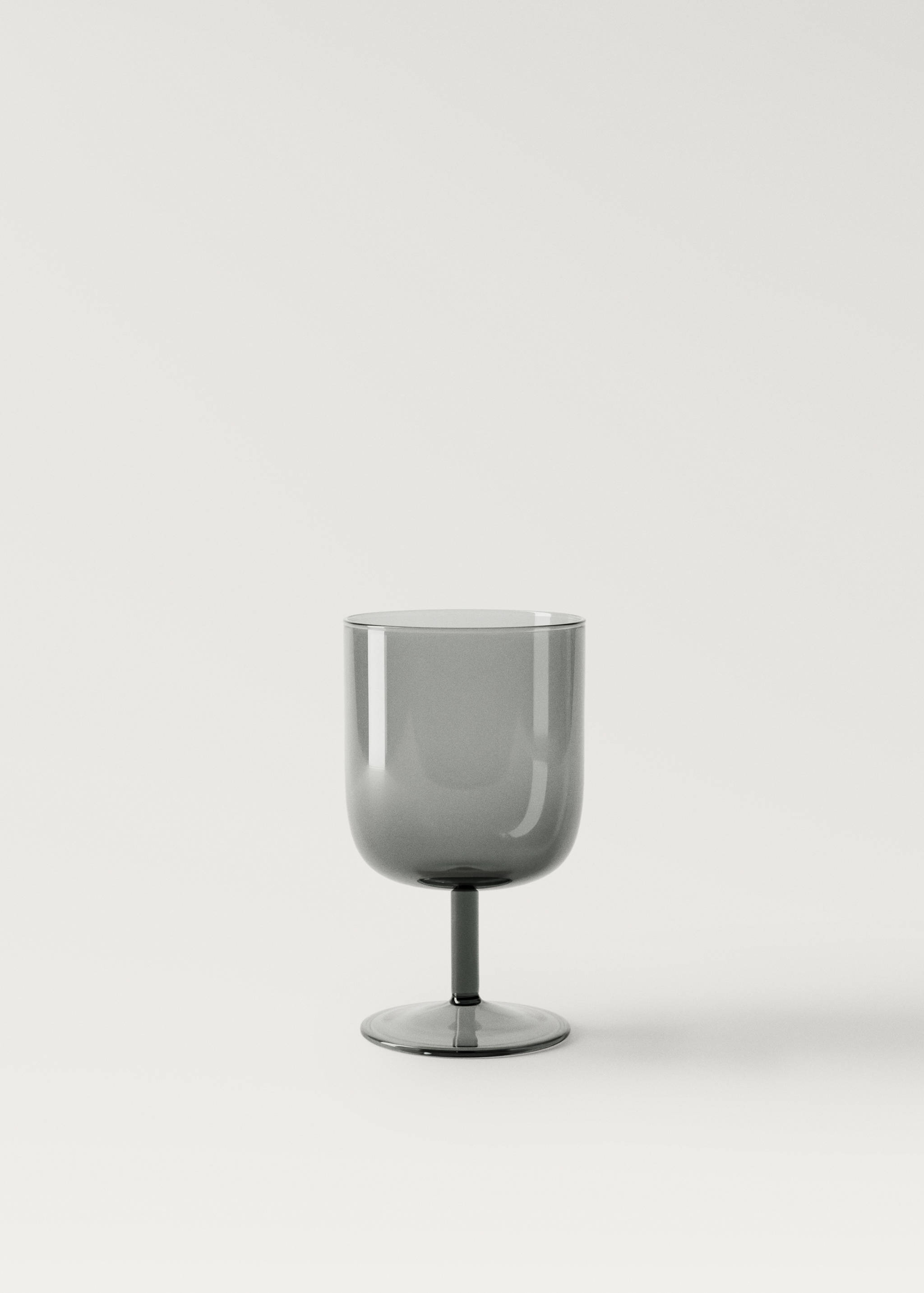 Pahar cu picior colorat din sticlă borosilicată - Articol fără model