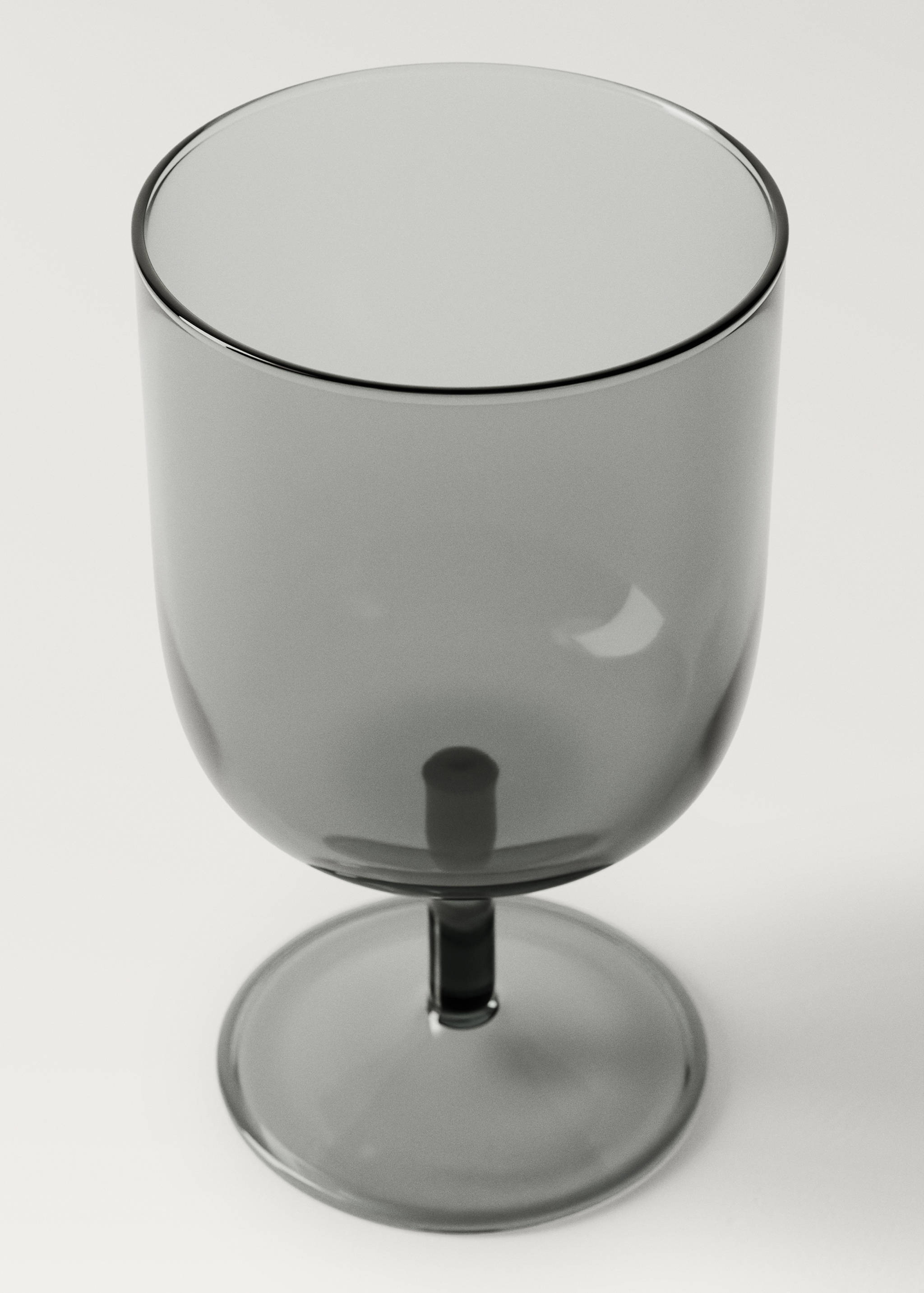 Pahar cu picior colorat din sticlă borosilicată - Detaliu al articolului 1