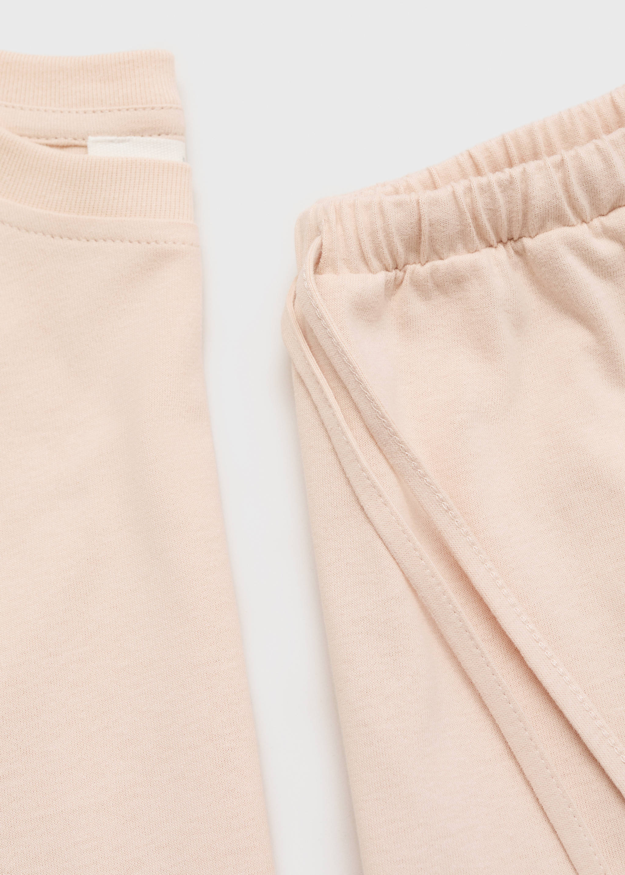 Cotton trousers with soft finish - Details of the article 0