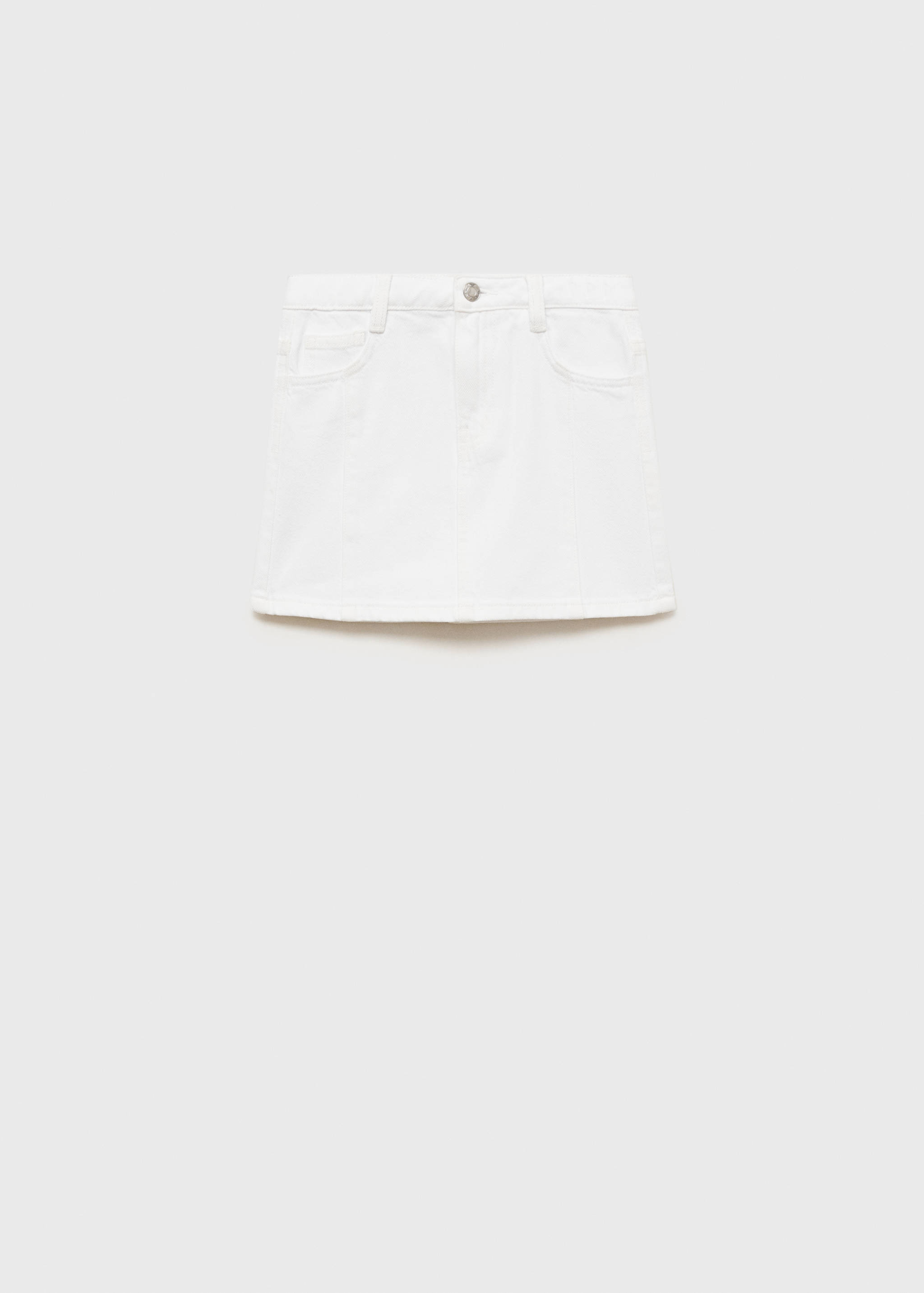 Denim mini-skirt - Article without model