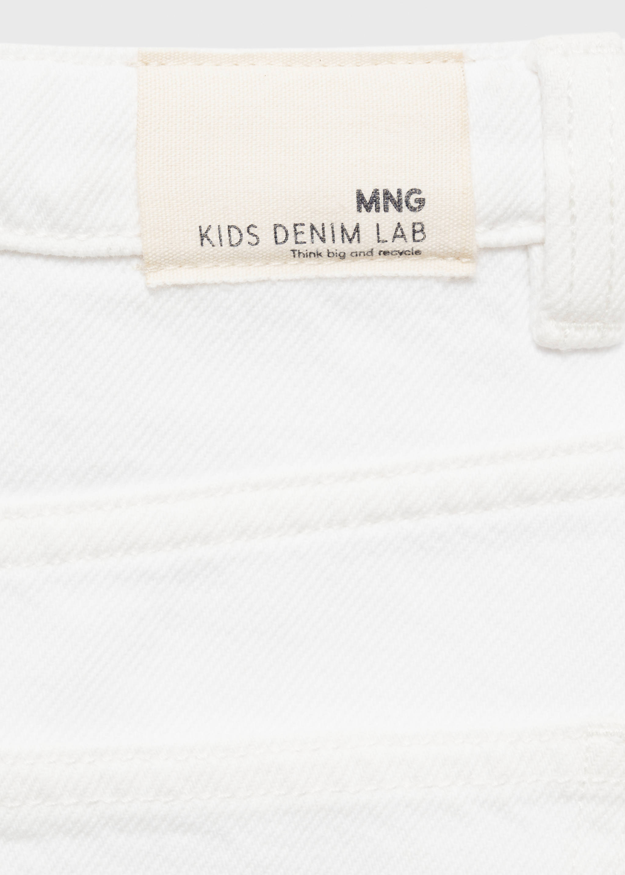 Denim mini-skirt - Details of the article 0