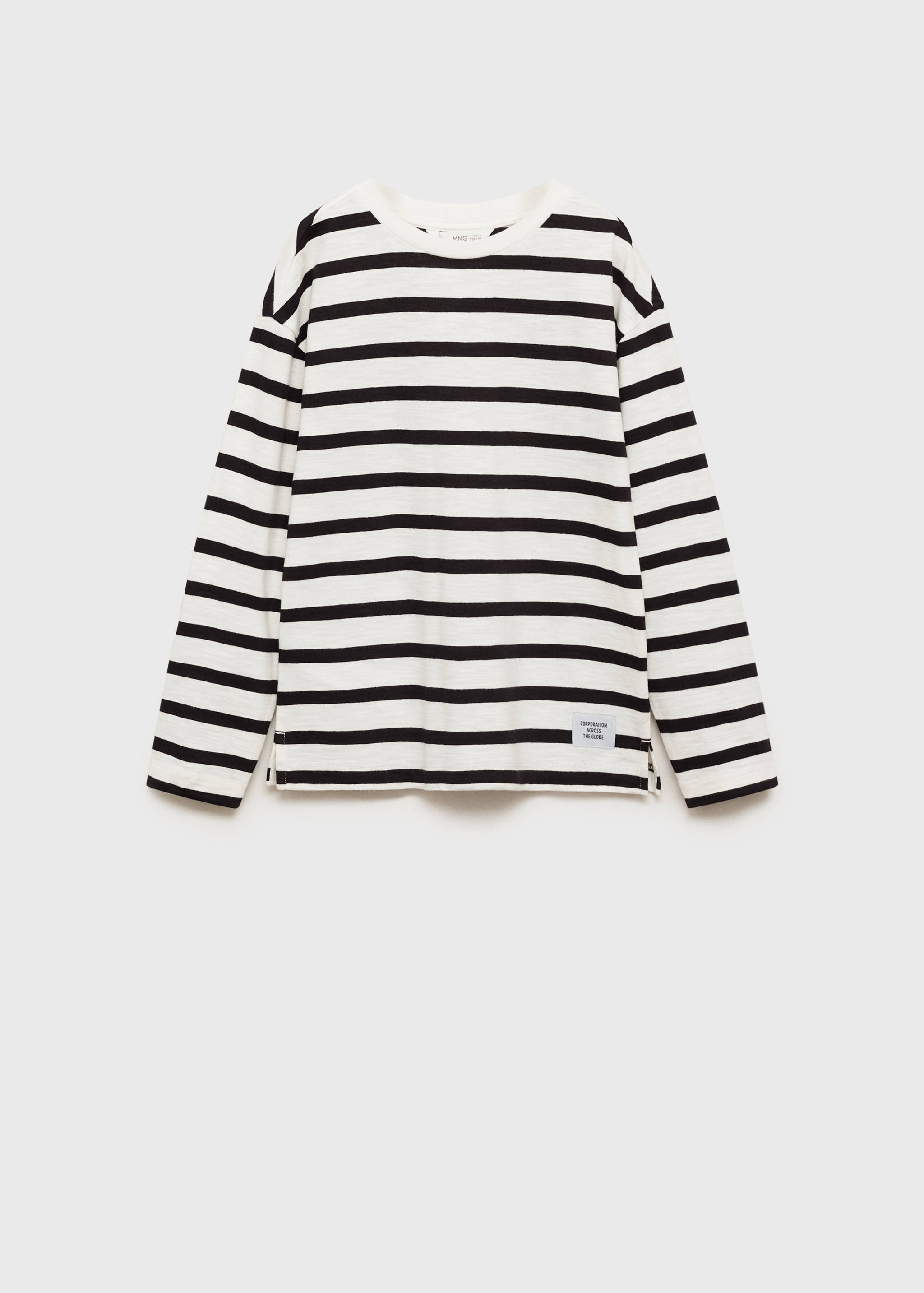 Striped long sleeves t-shirt - Article without model