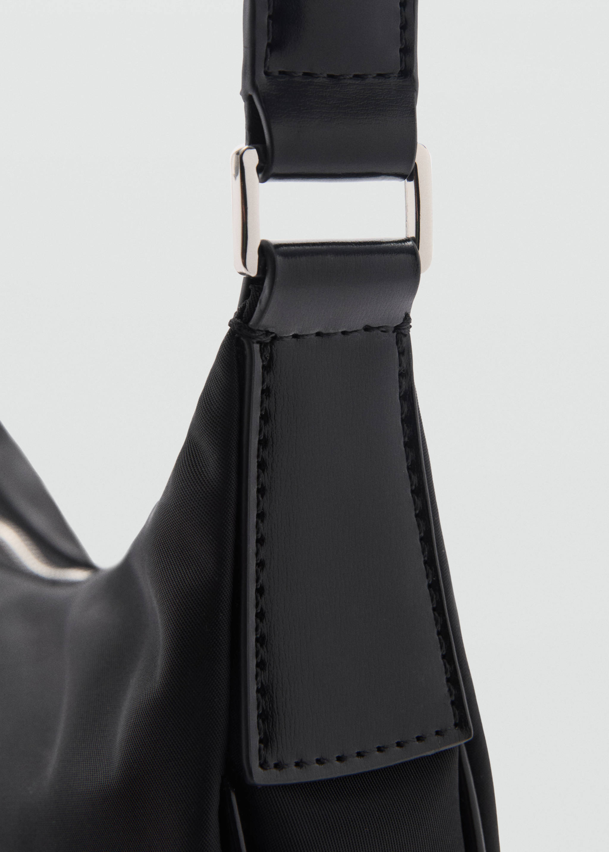 Medium nylon shoulder bag - Details of the article 1