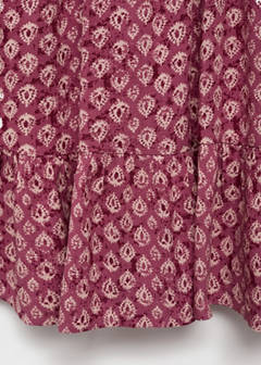 Printed short dress — Maroon 6