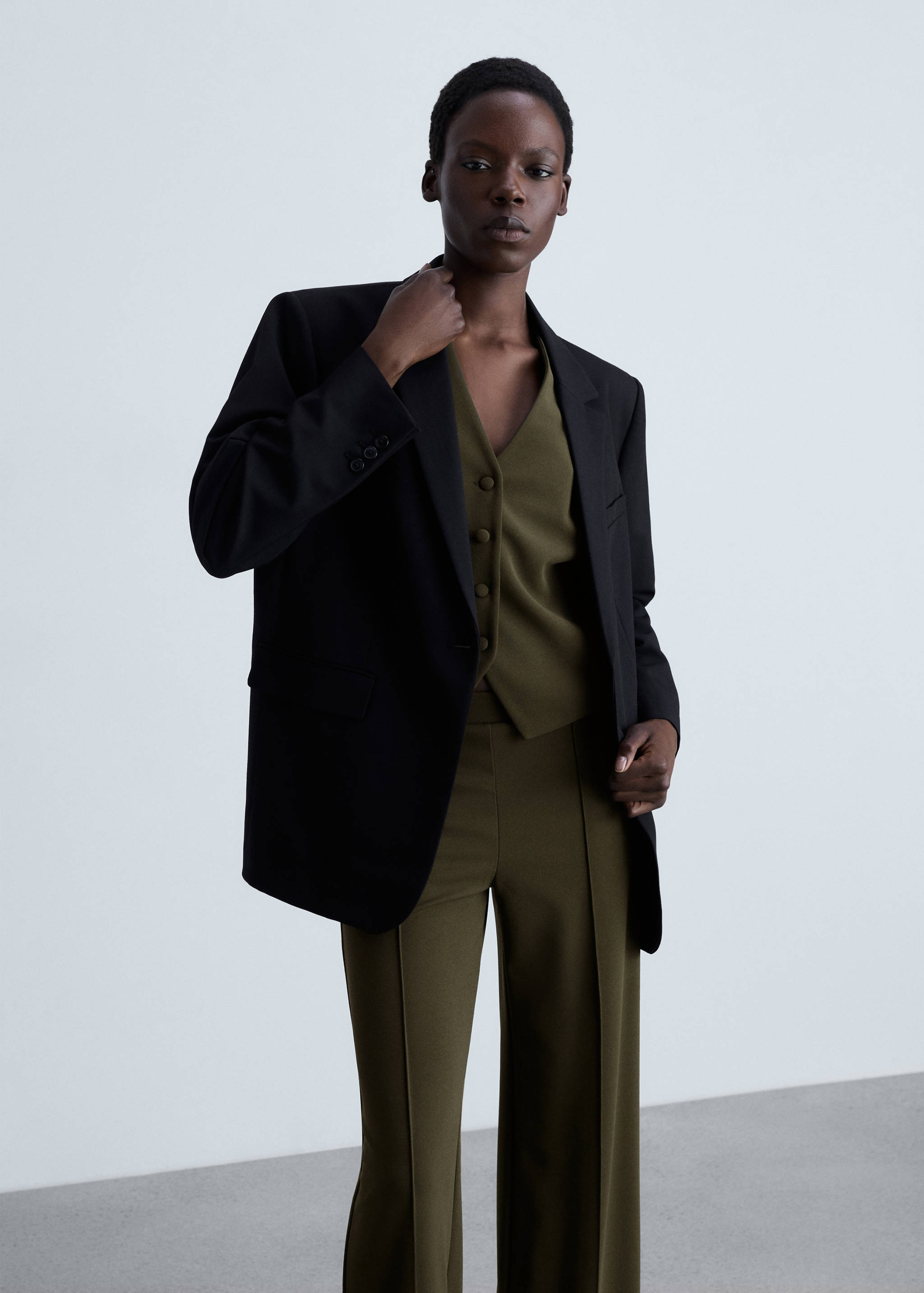 Прямые брюки из трикотажа - Деталь изделия 6