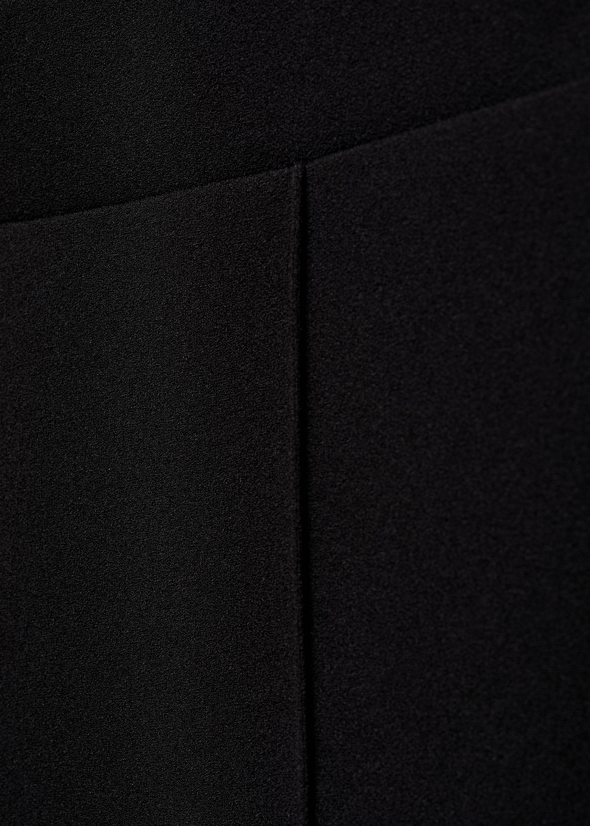 Прямые брюки из трикотажа - Деталь изделия 0