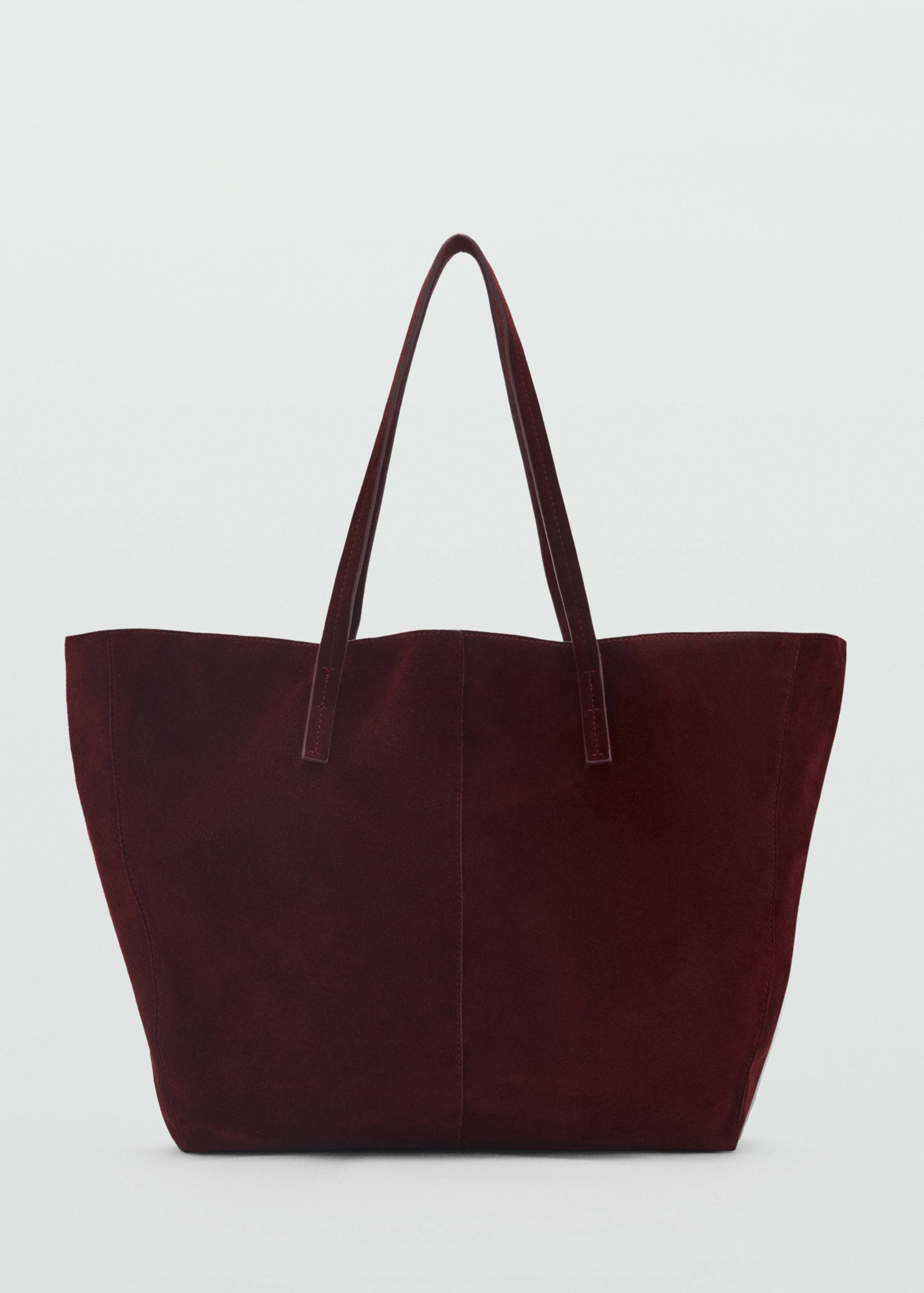 Suede shopper bag - Article without model