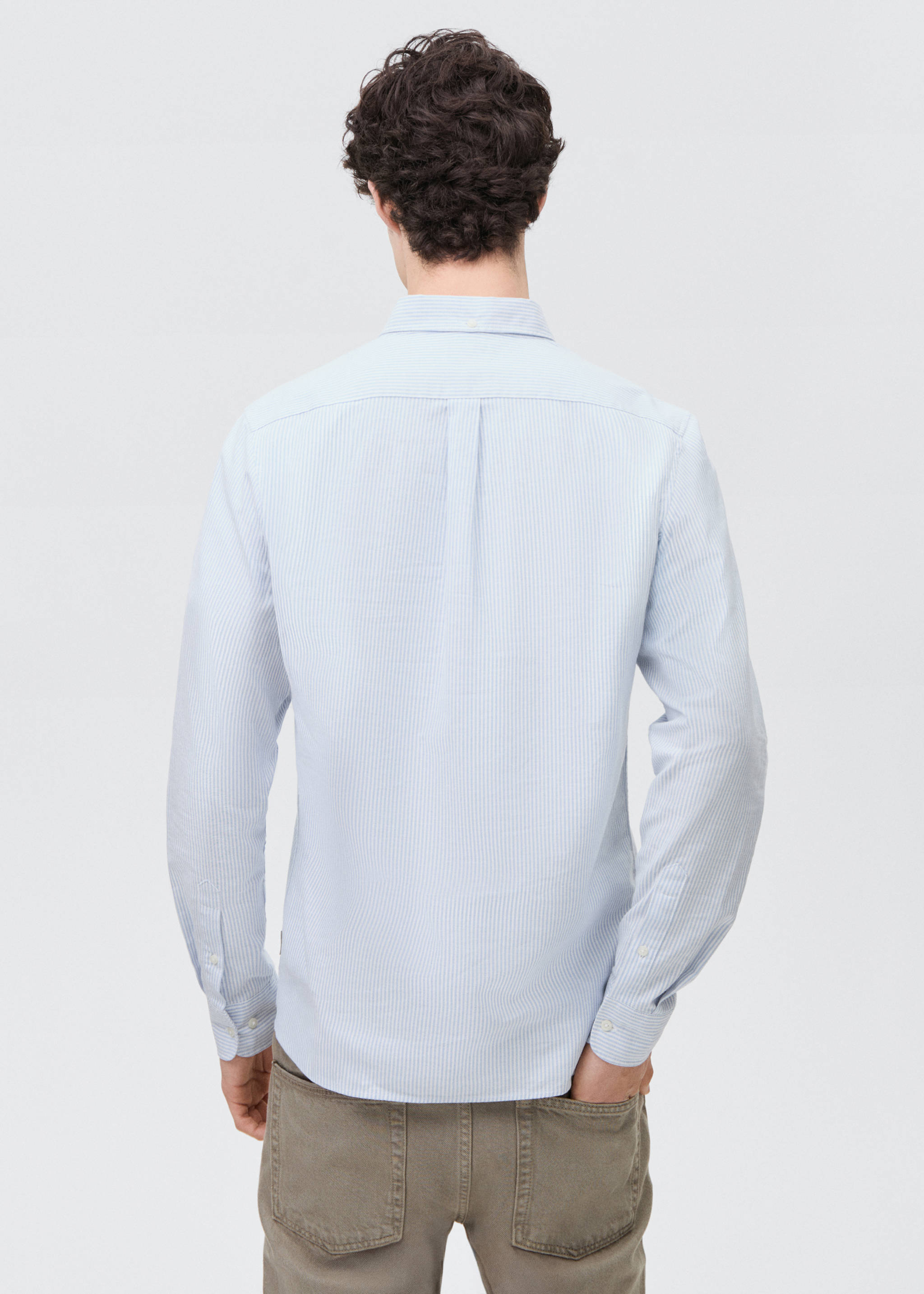 Chemise oxford - Verso de l’article