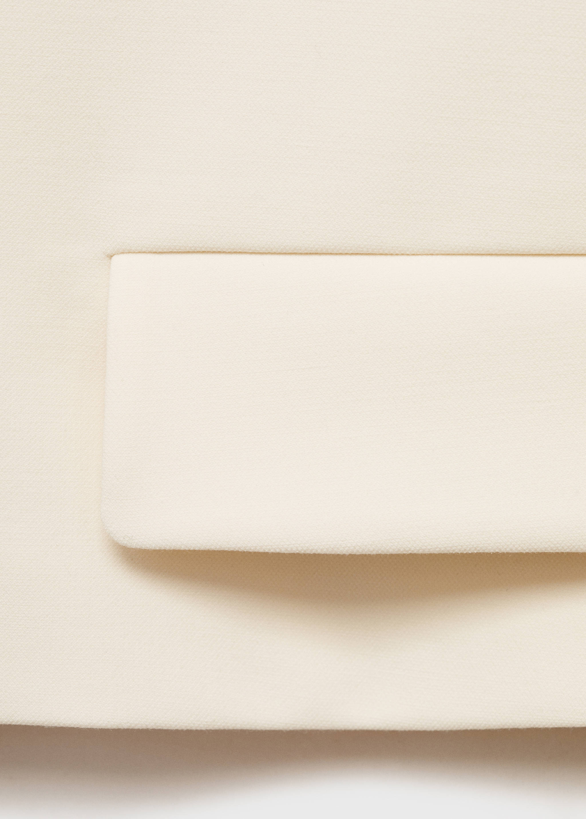 Structured cropped blazer - Details of the article 0