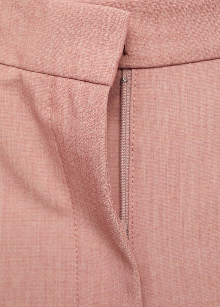 Straight suit trousers — Pastel Pink
