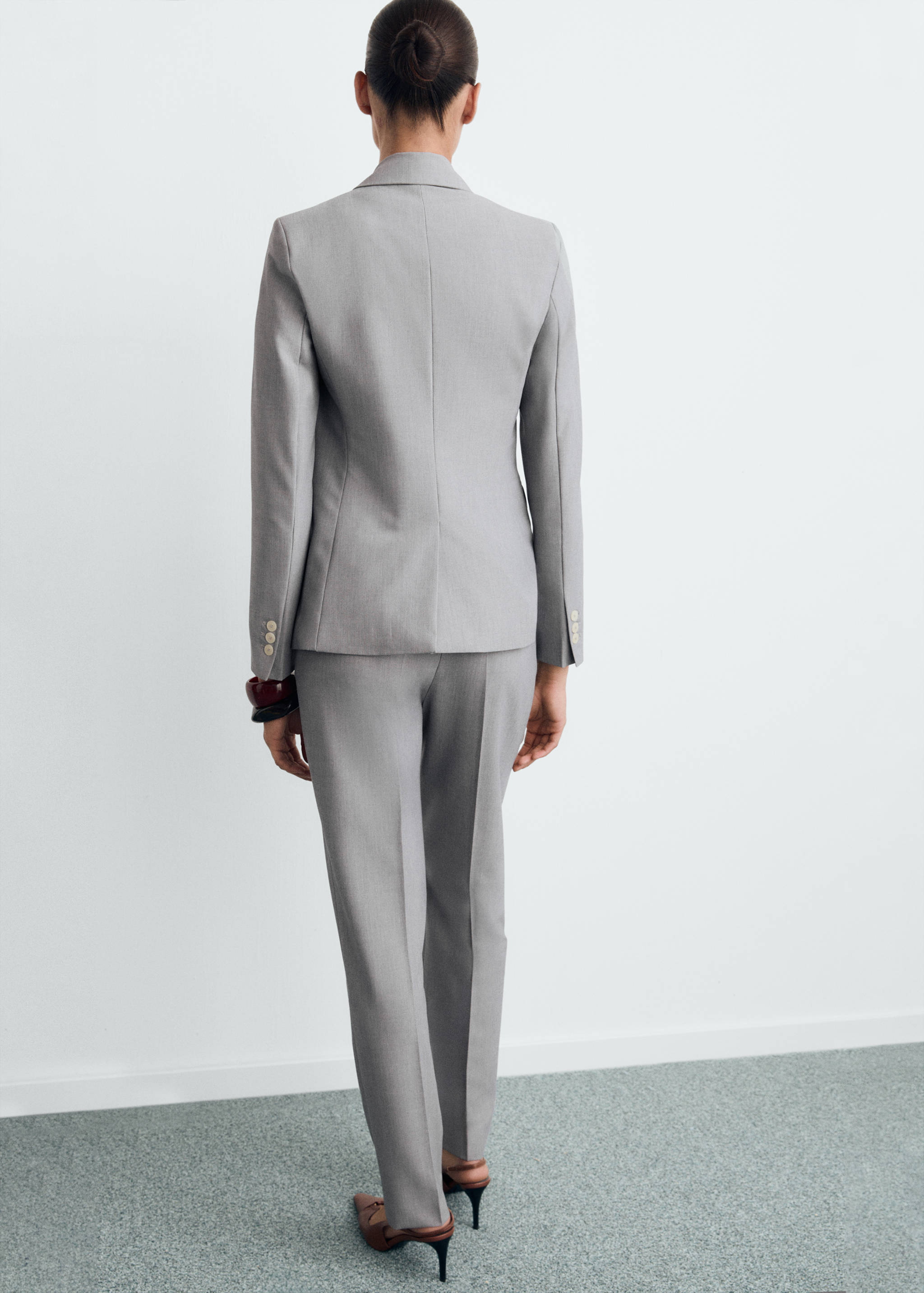 Pantalon droit costume - Verso de l’article