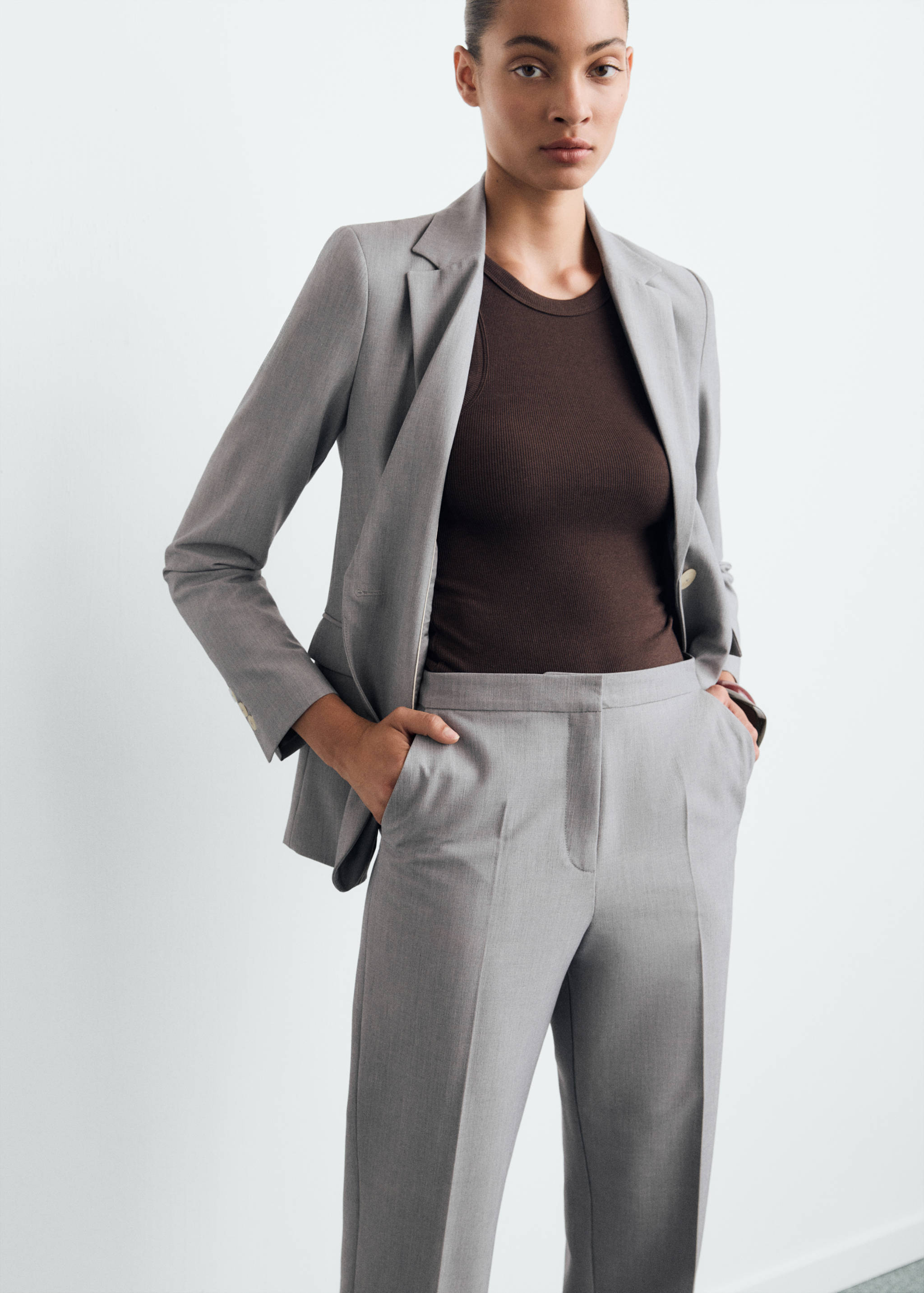 Pantalon droit costume - Détail de l'article 1