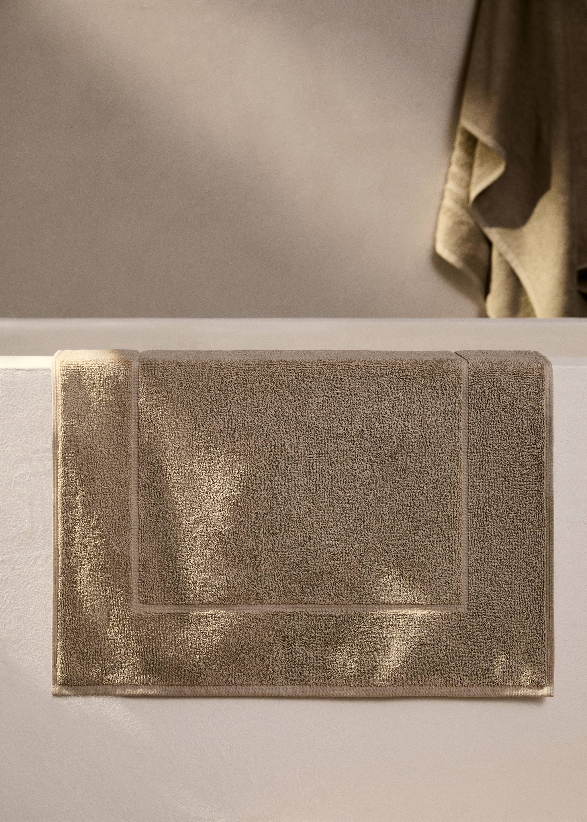 Cotton bath mat - General plane