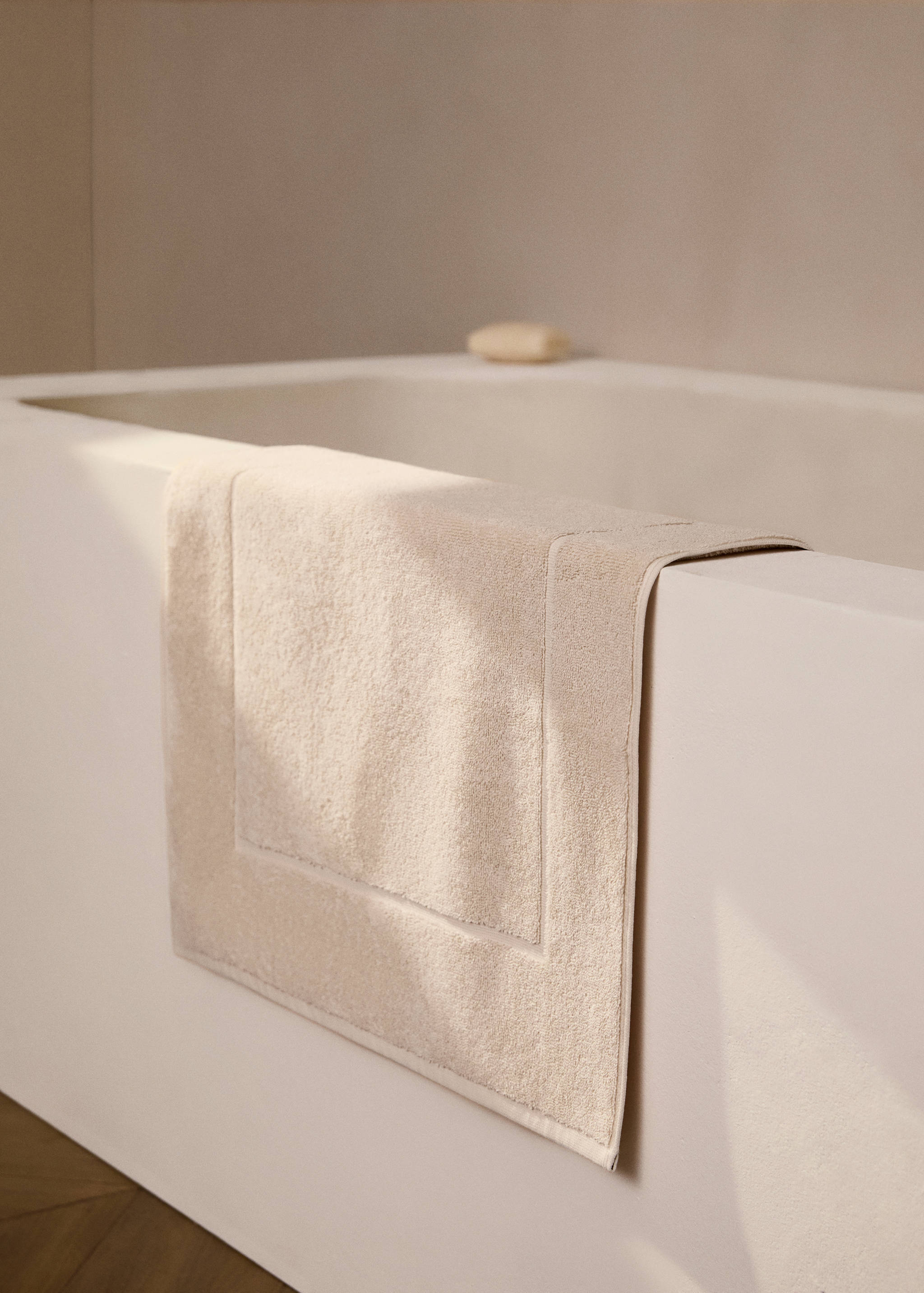 Cotton bath mat - General plane