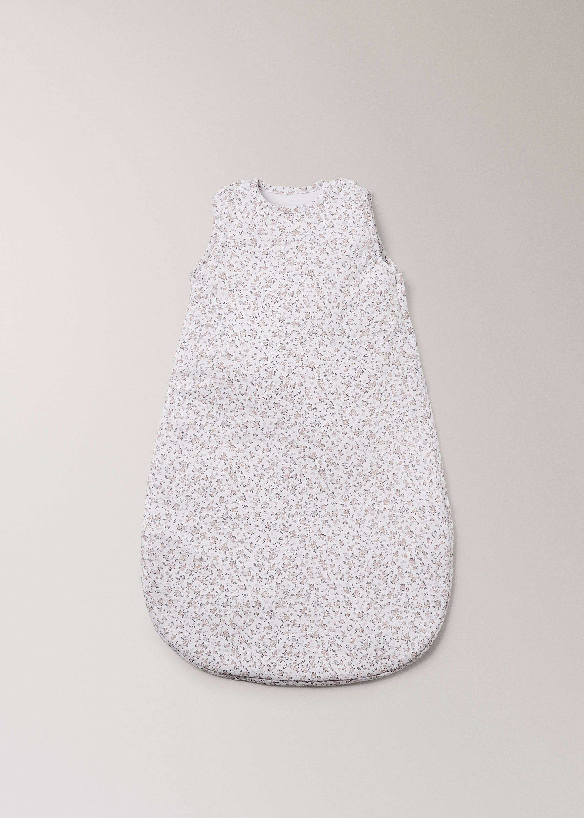 Baby sleeping bag with mini-flower print - Article without model