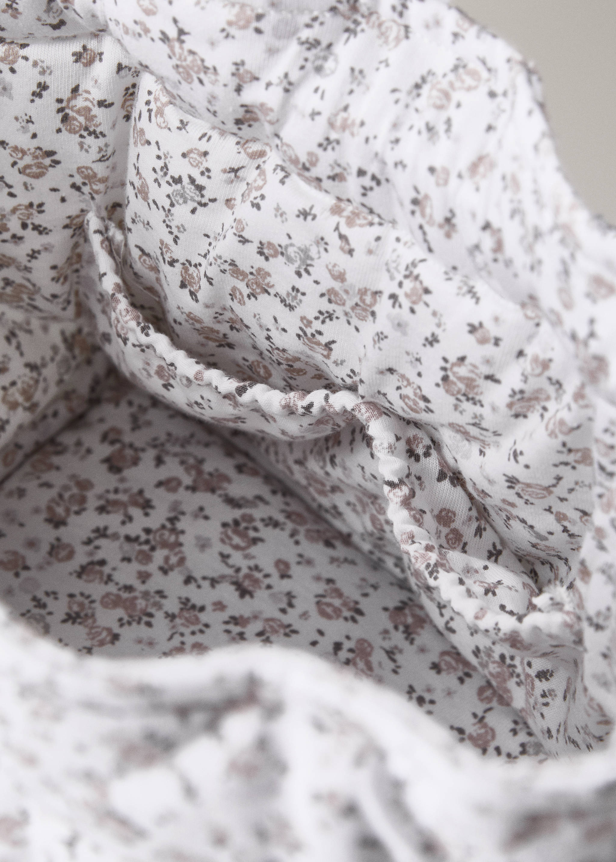 Organisateur de table à langer imprimé mini fleur - Détail de l'article 3