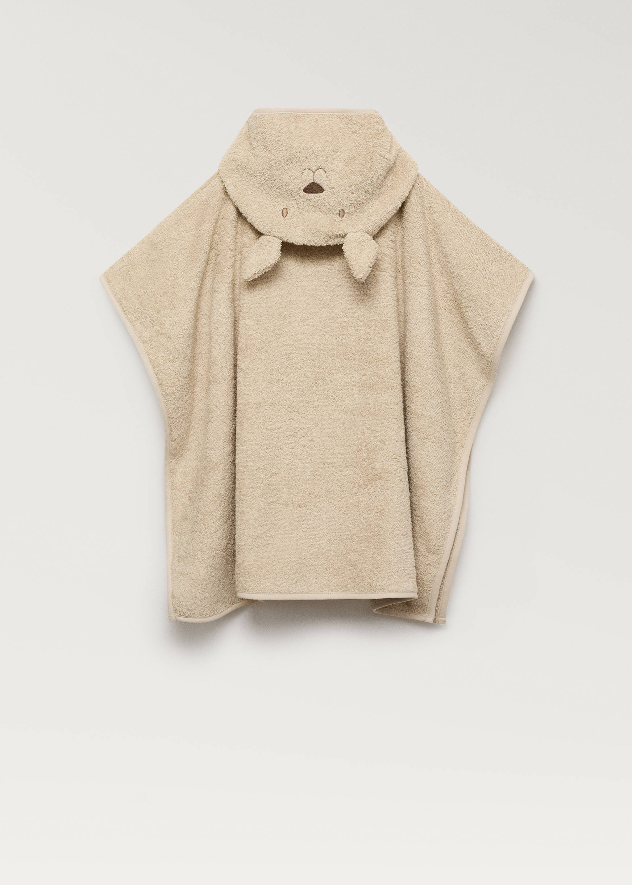 Children's terry towel bath poncho - Details of the article 1