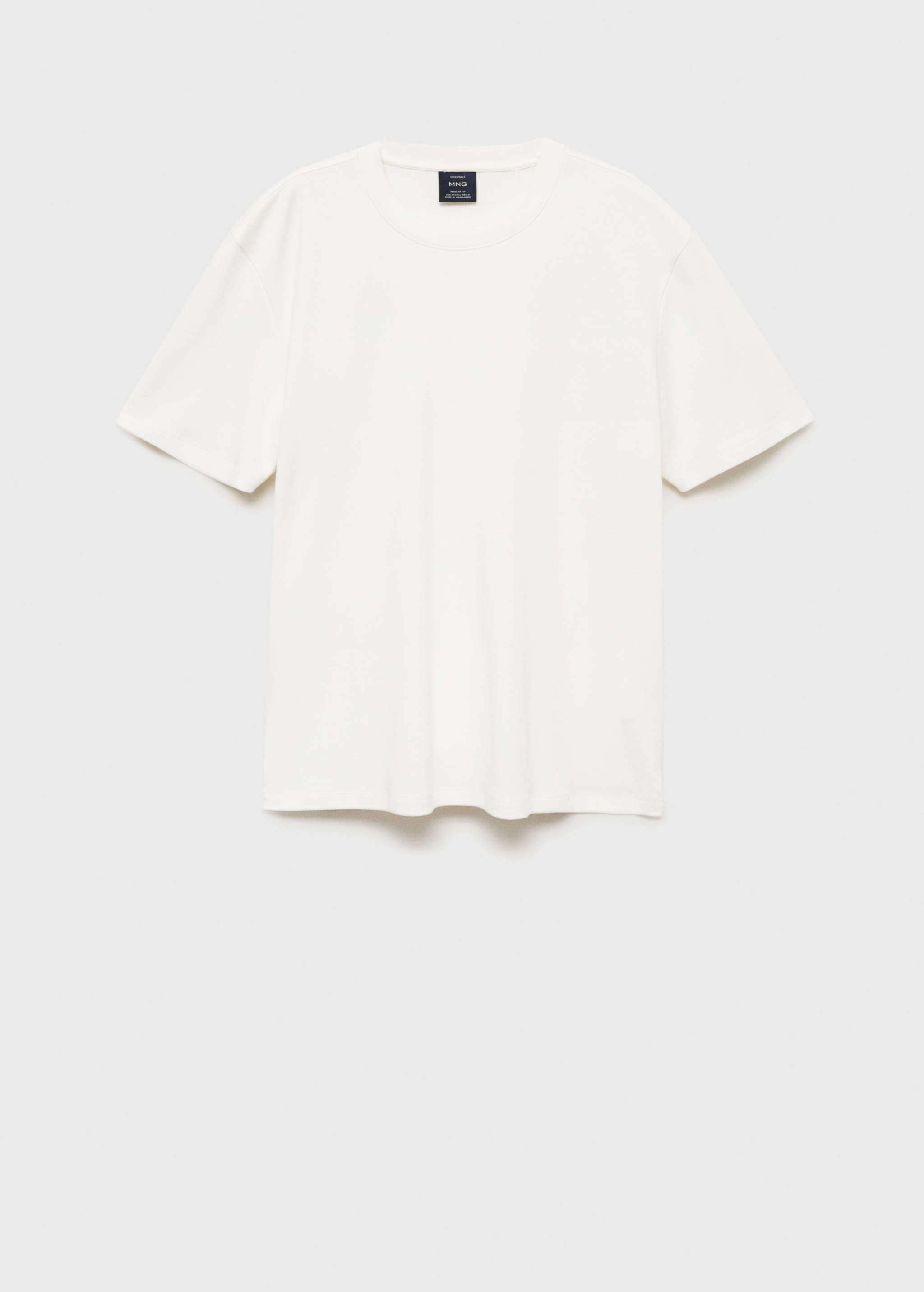 Medium weight regular fit T-shirt - Article without model
