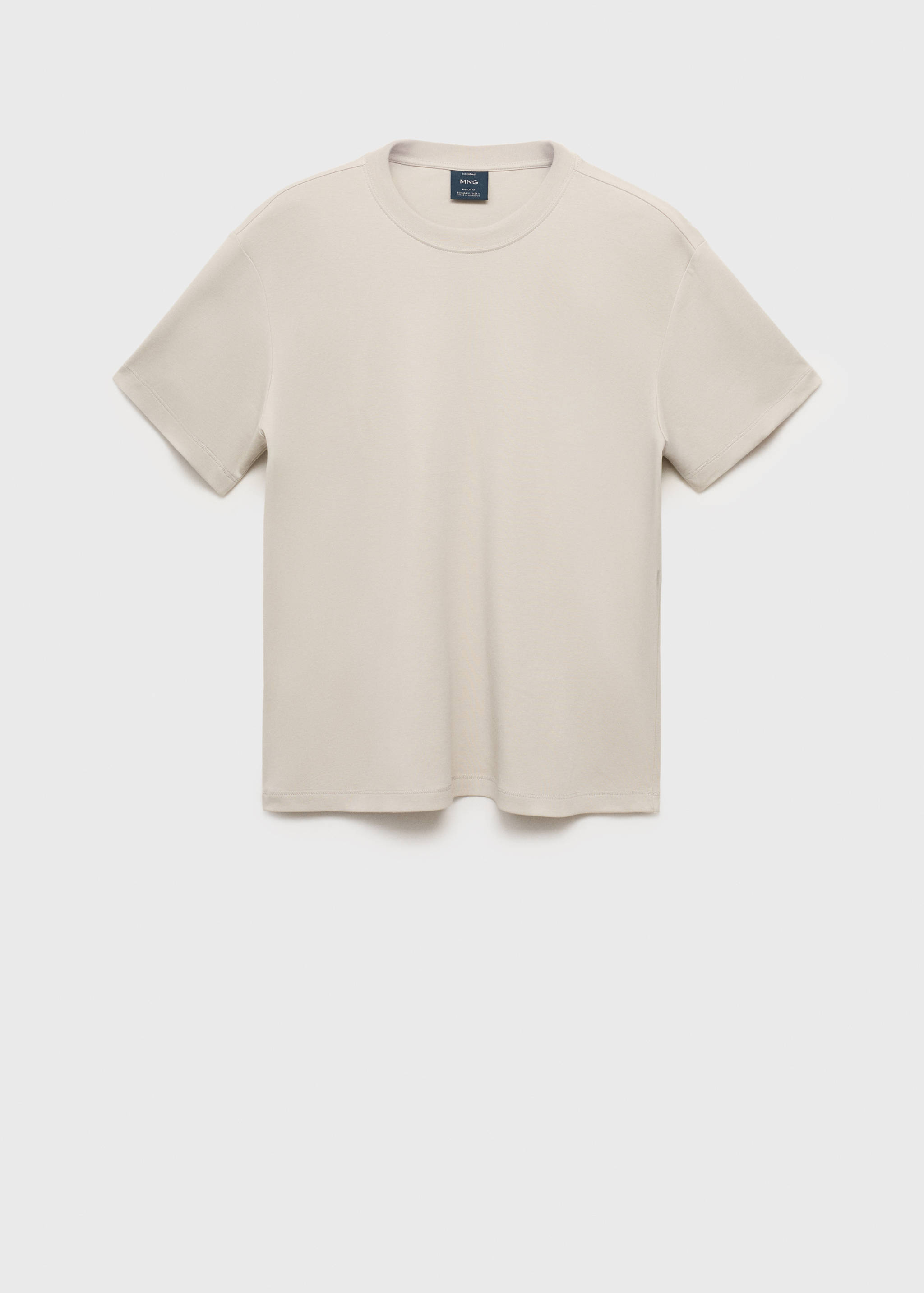 Medium weight regular fit T-shirt - Article without model