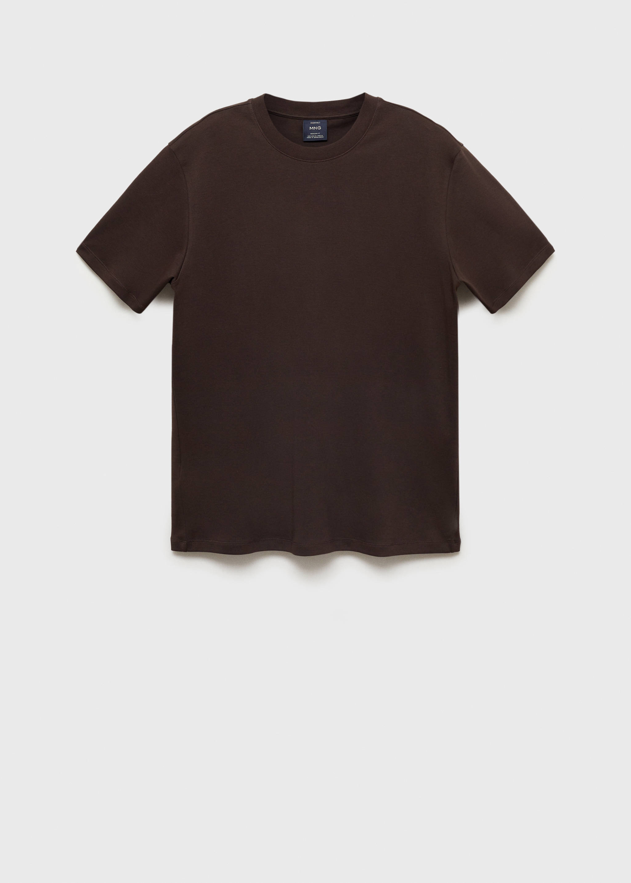 Medium weight regular fit T-shirt - Article without model