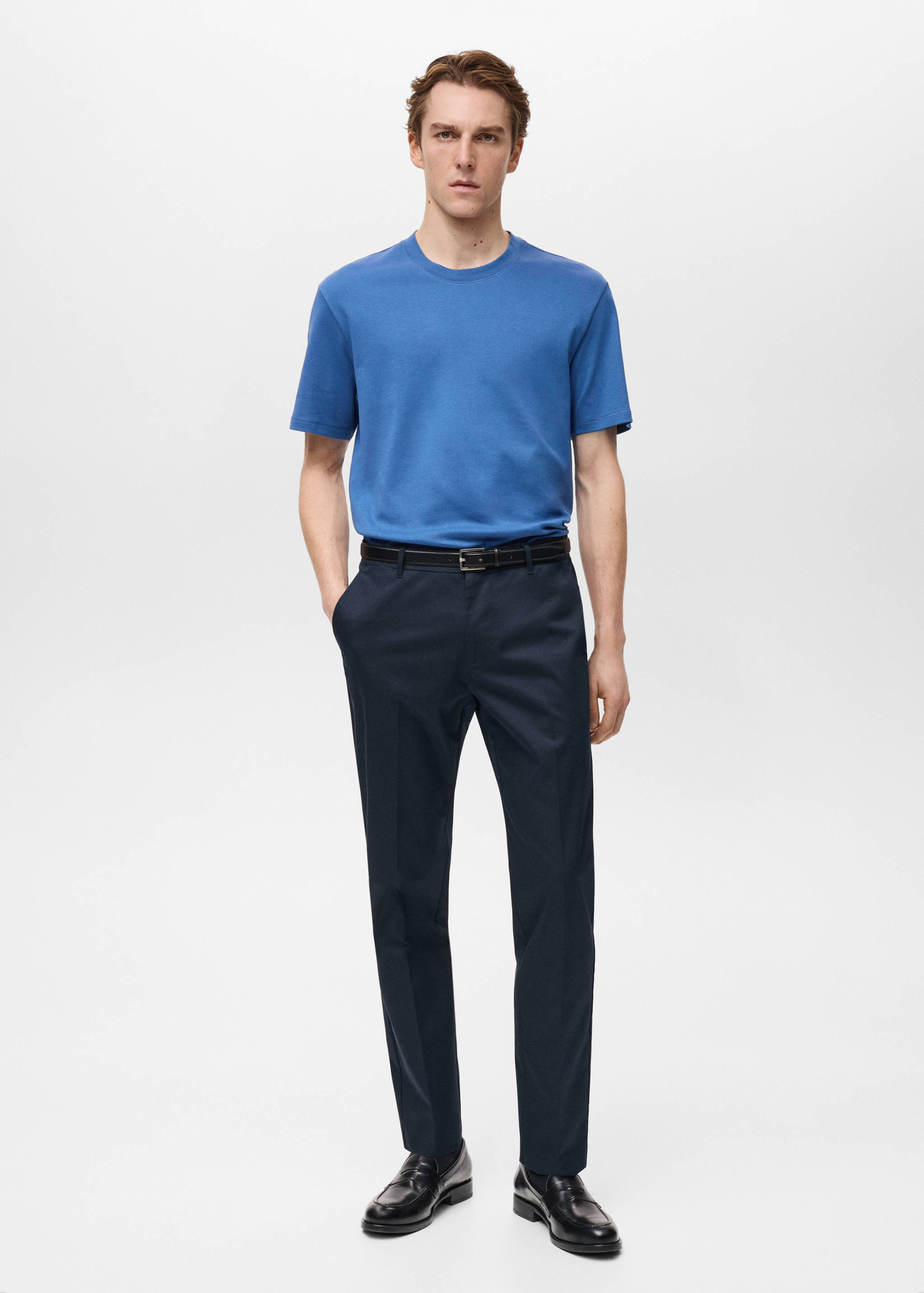 Medium weight regular fit T-shirt - General plane