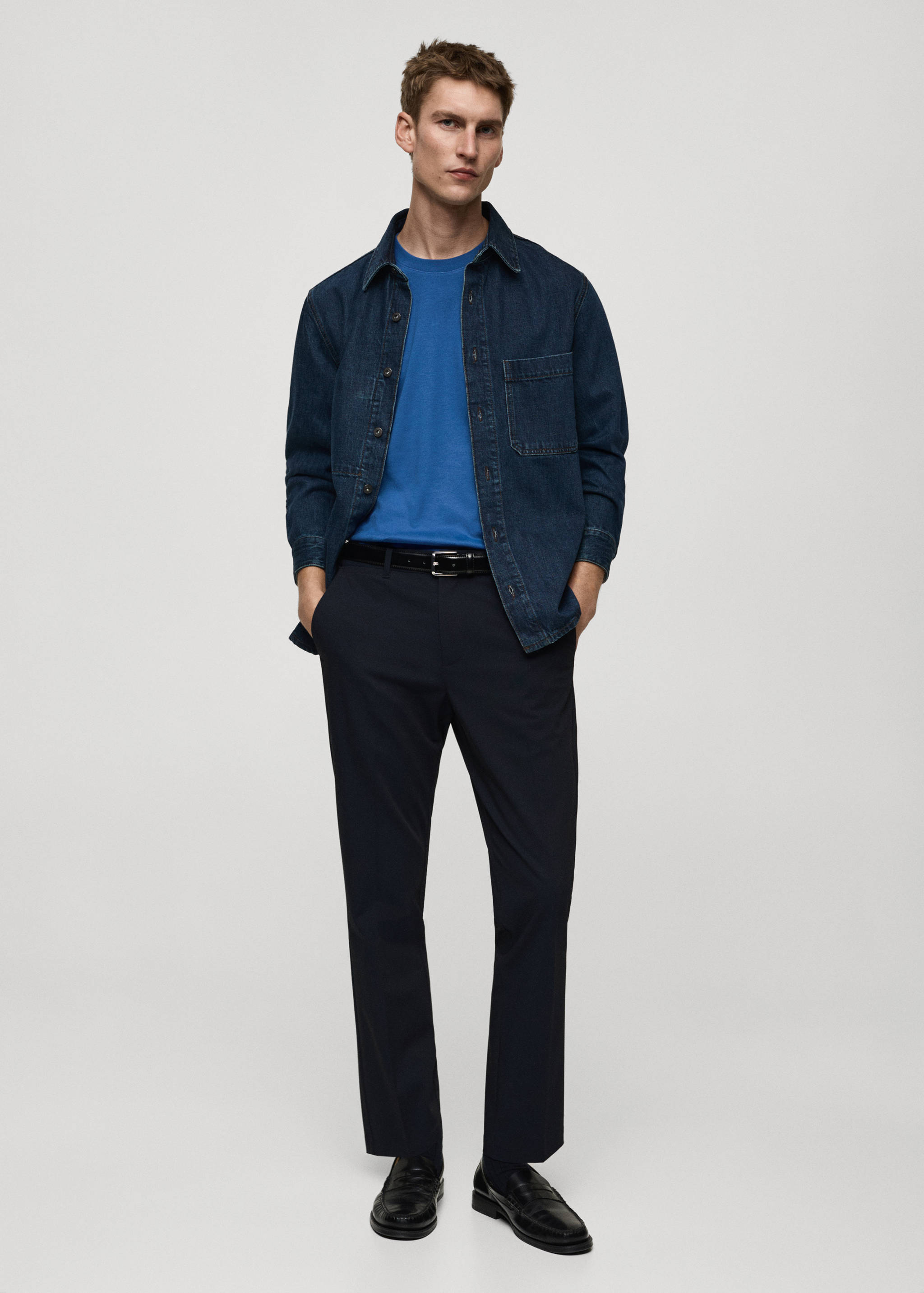 Medium weight regular fit T-shirt - General plane