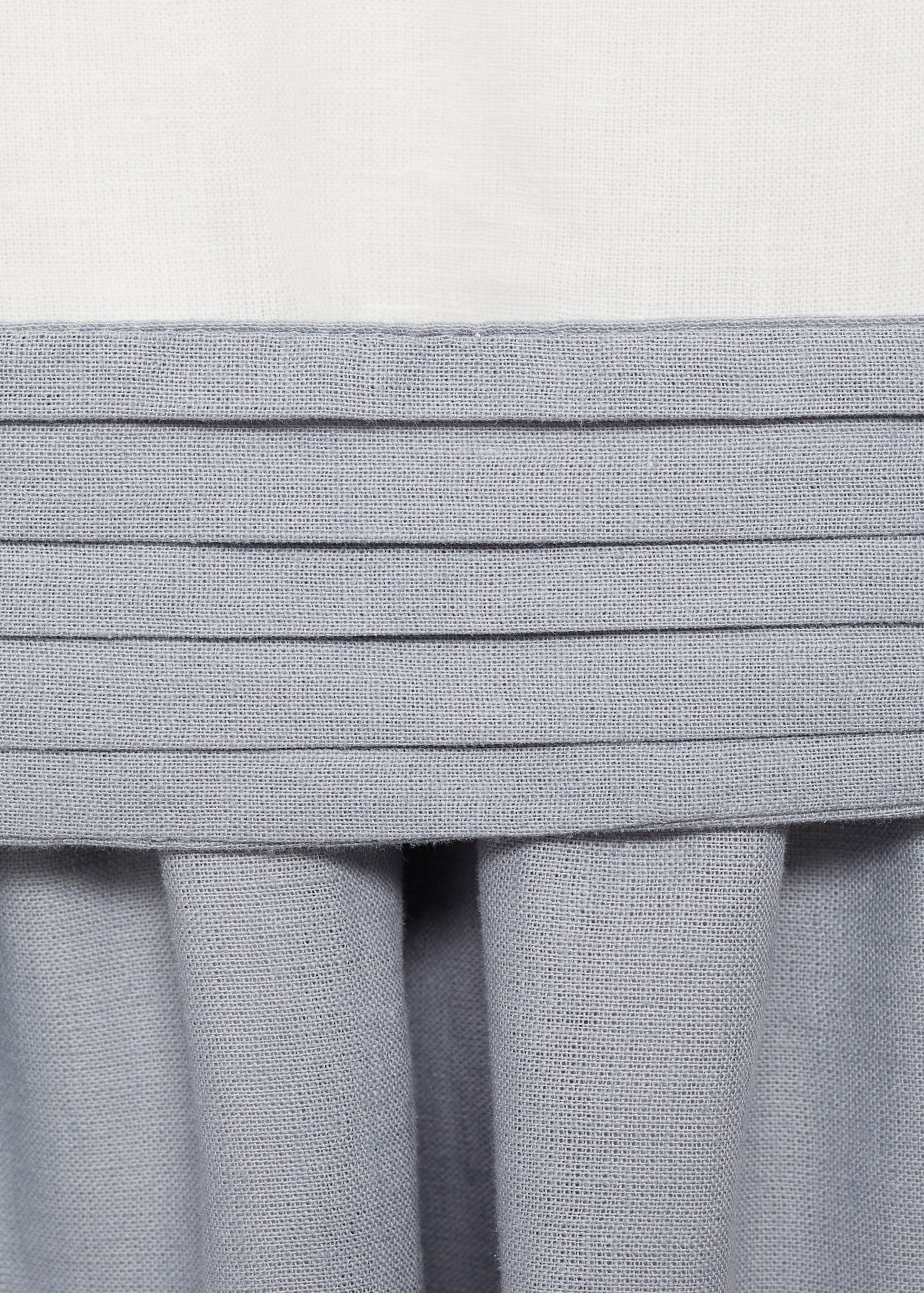 Contrast skirt dress - Details of the article 8