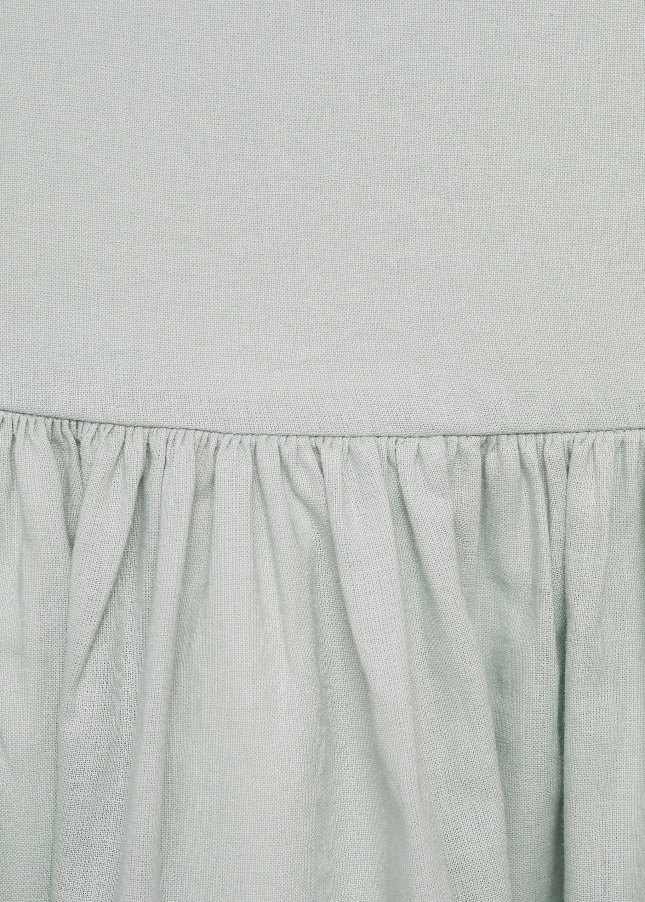 فستان كتان مع عقد - تفاصيل المنتج 0