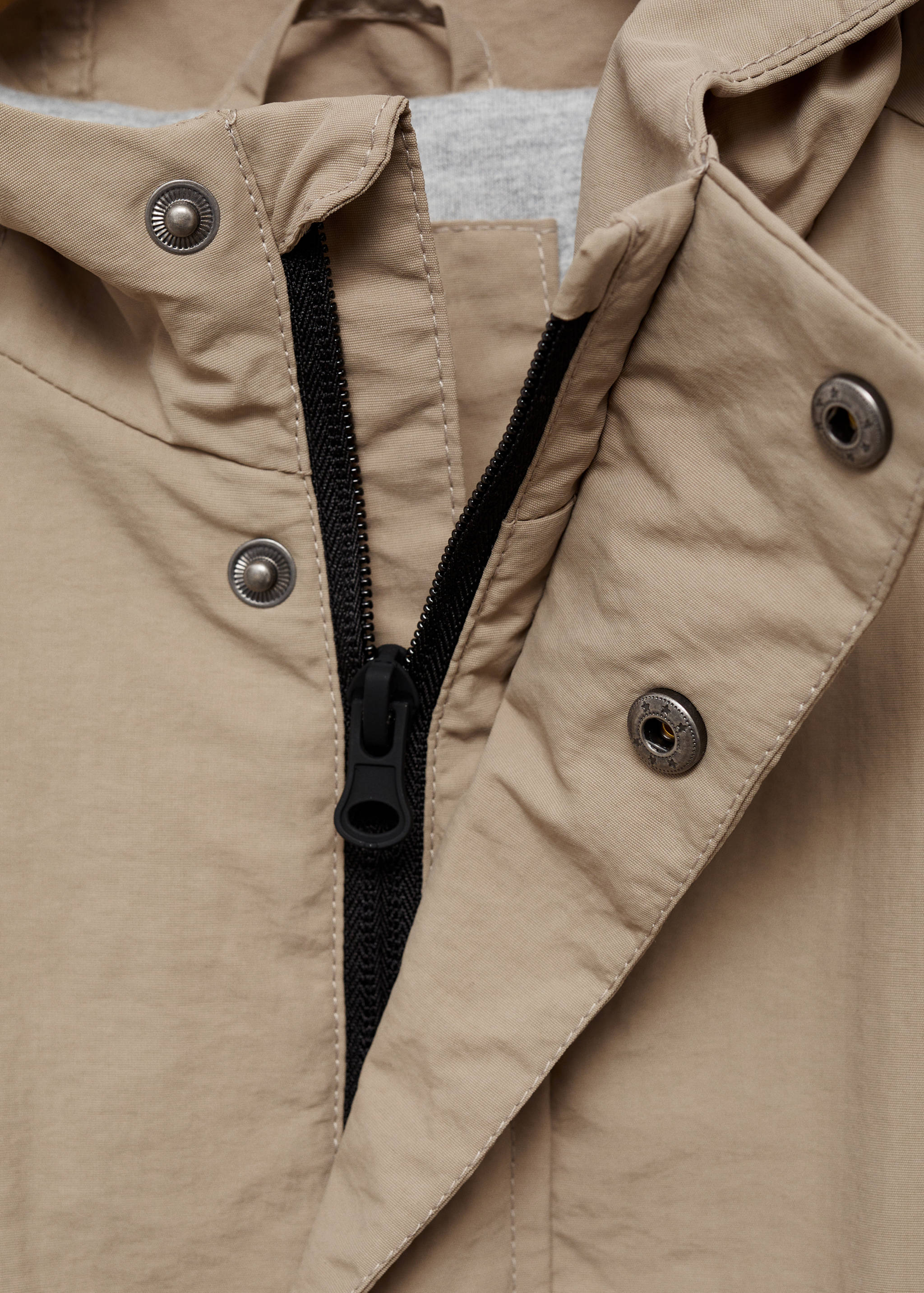 Hooded barn jacket - Details of the article 8