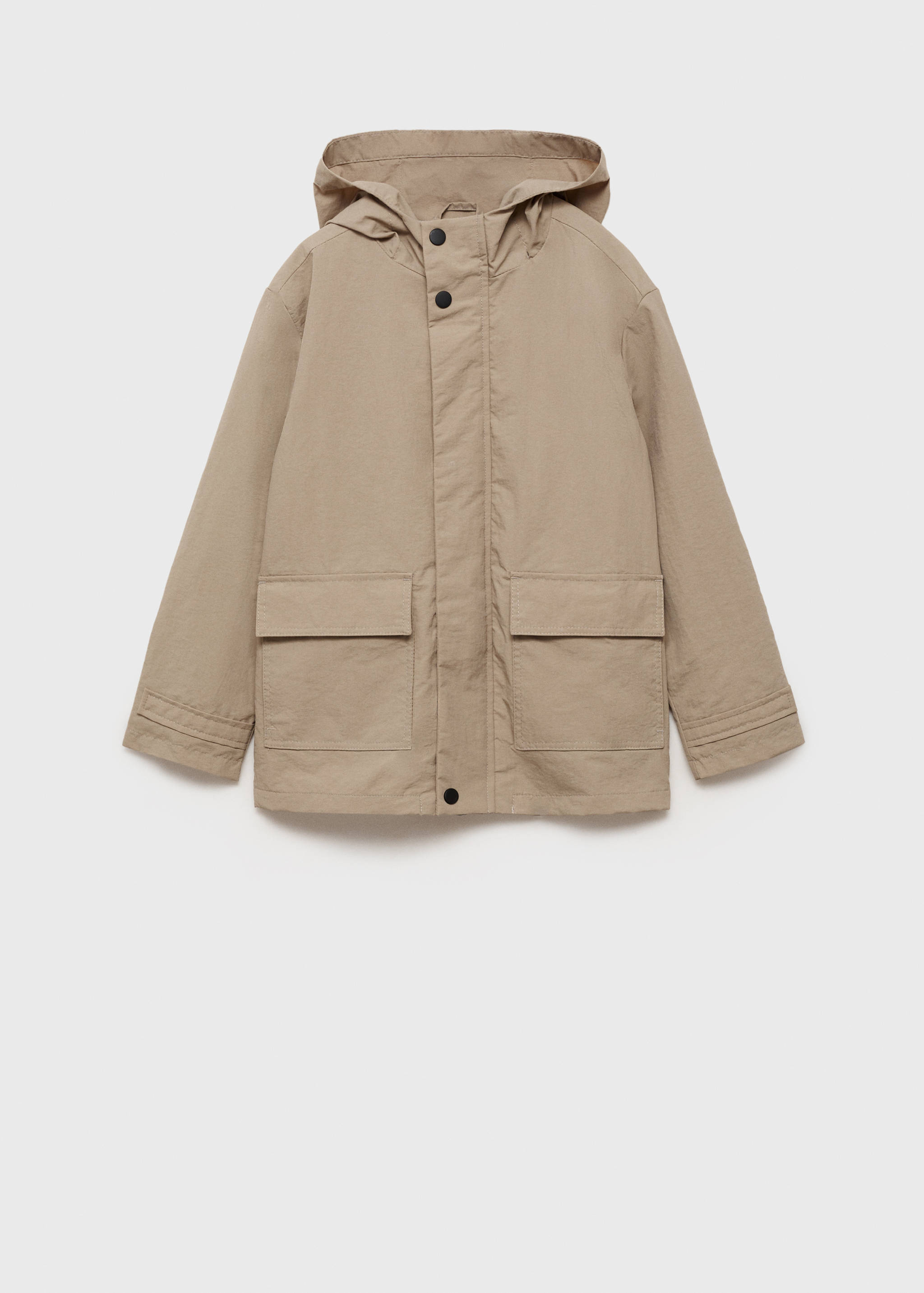Hooded barn jacket - Article without model
