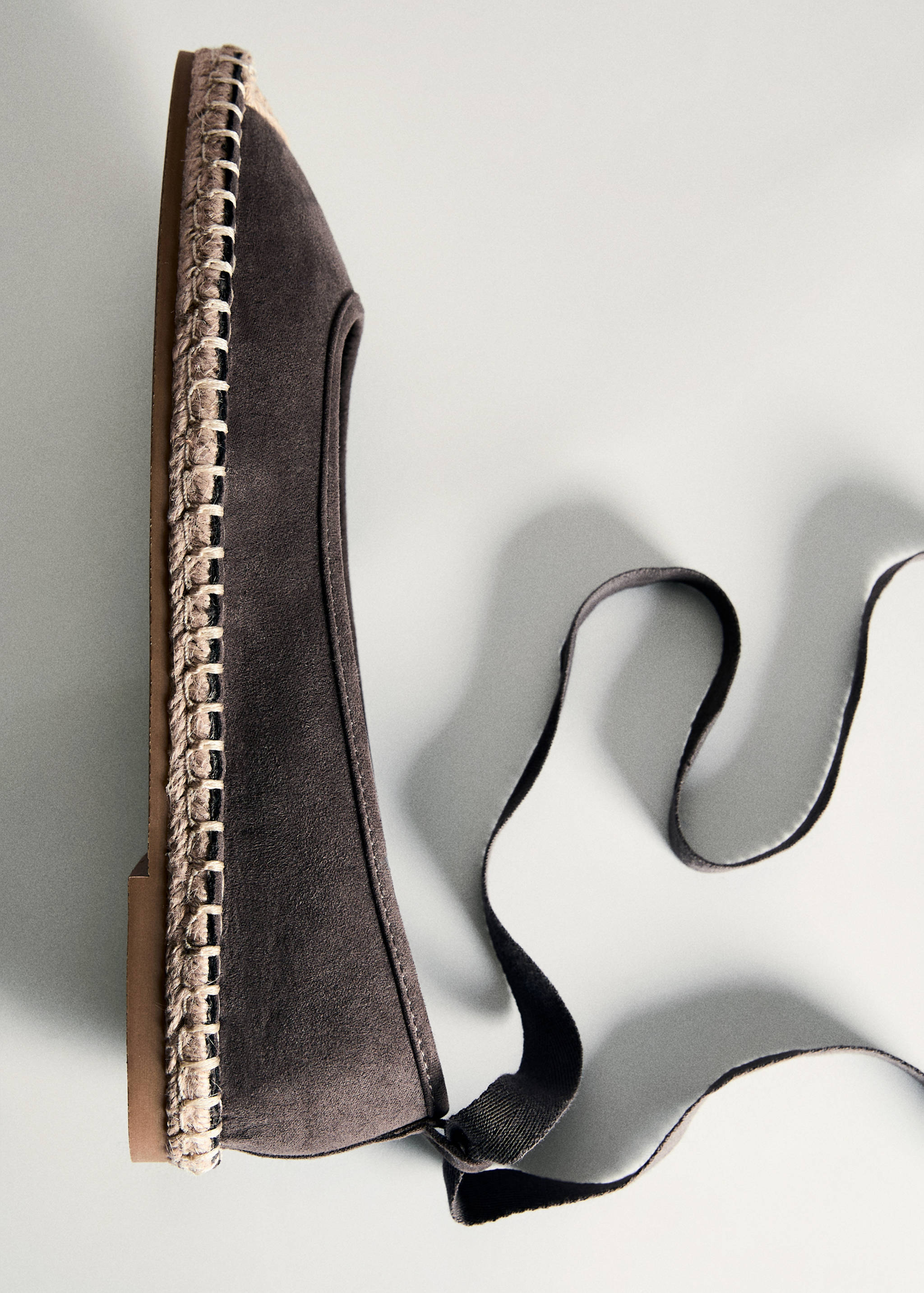 Хлопковые эспадрильи со шнуровкой - Деталь изделия 5