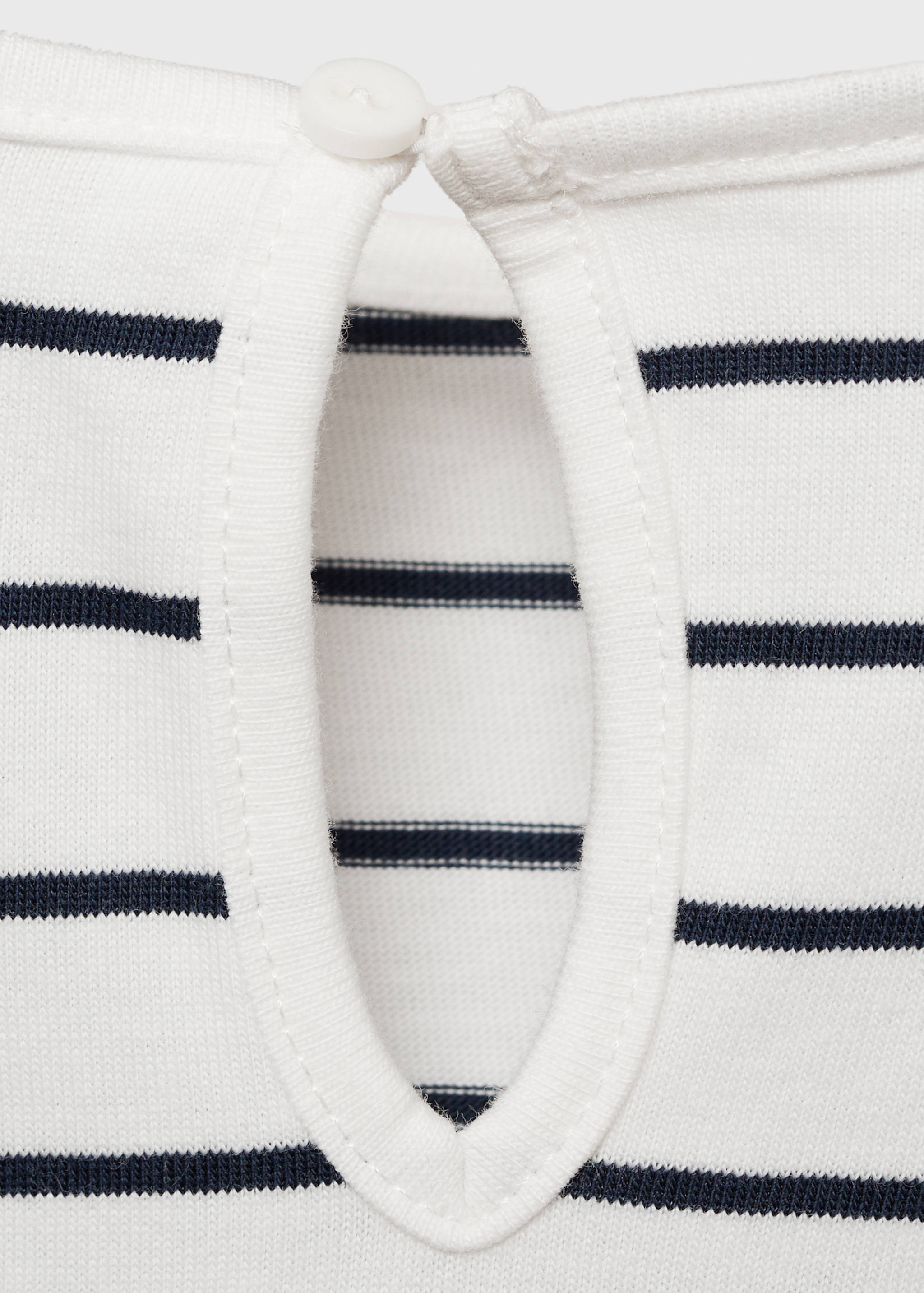 Striped cotton dress - Details of the article 8