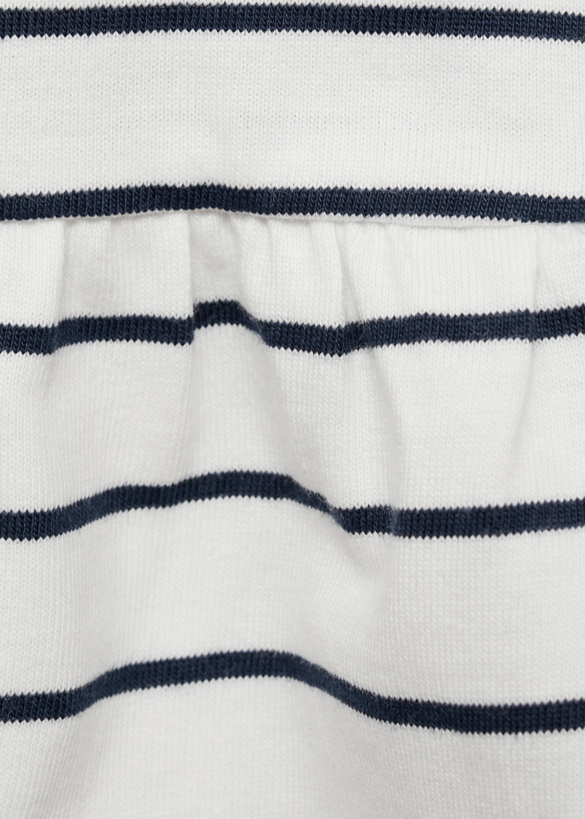 Striped cotton dress - Details of the article 0