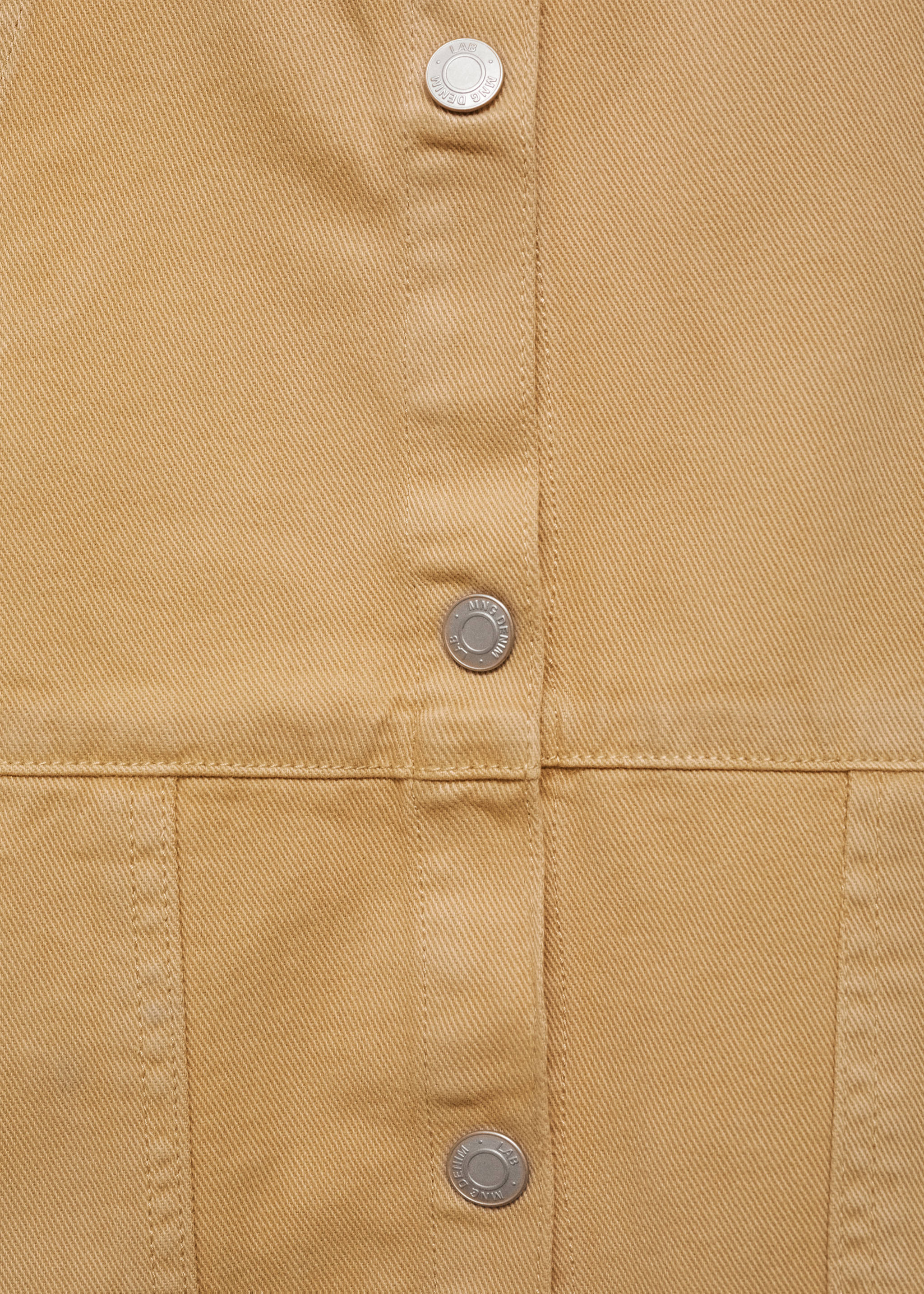Robe chasuble courte en jean - Détail de l'article 0