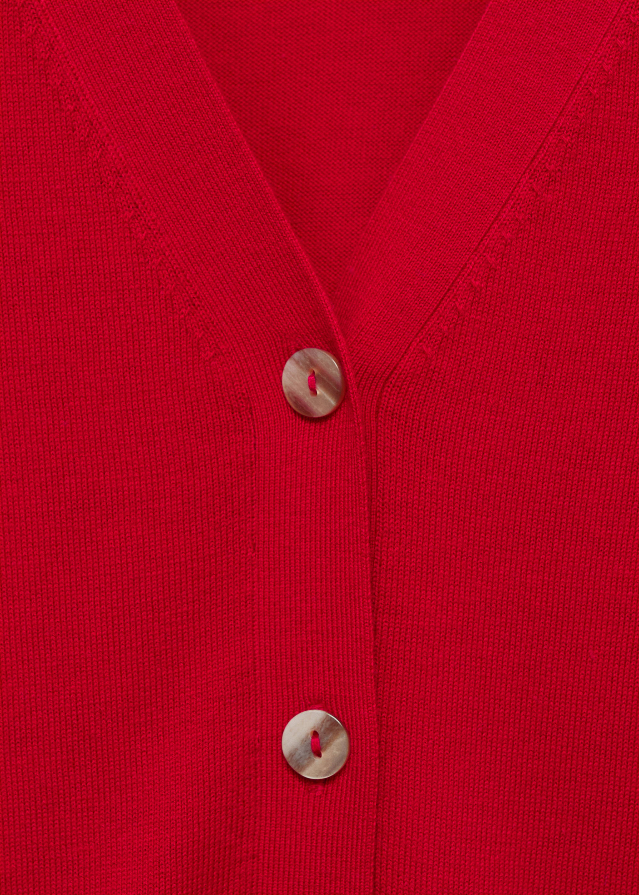 Mulberry silk-blend ribbed cardigan - Details of the article 8