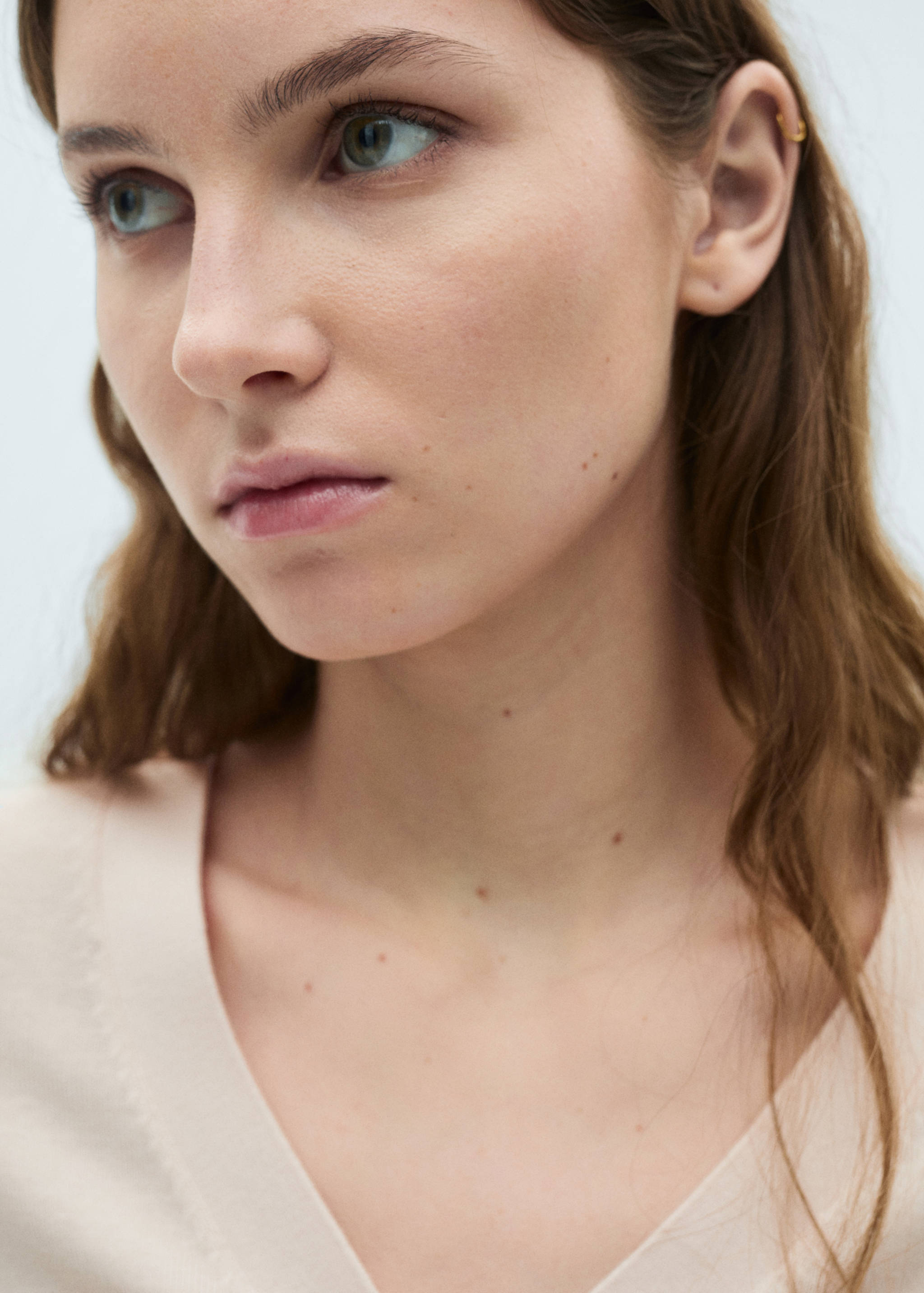 Mulberry silk-blend ribbed cardigan - Details of the article 1