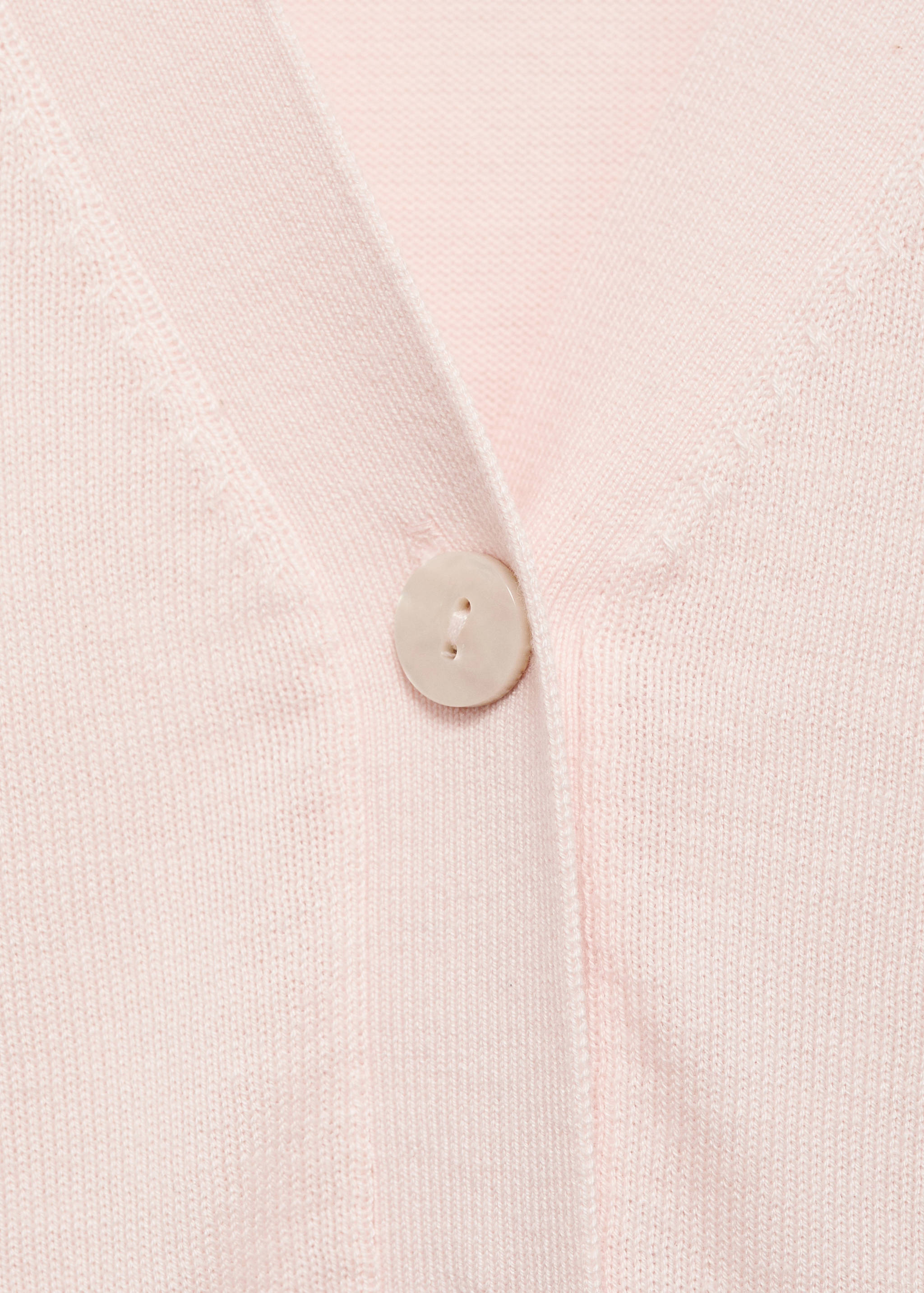 Mulberry silk-blend ribbed cardigan - Details of the article 8