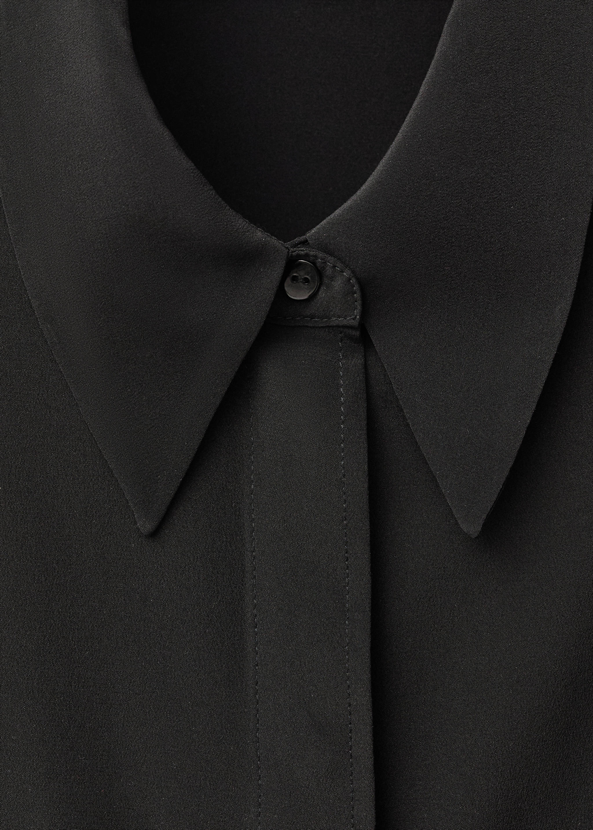 Satin silk shirt - Details of the article 8