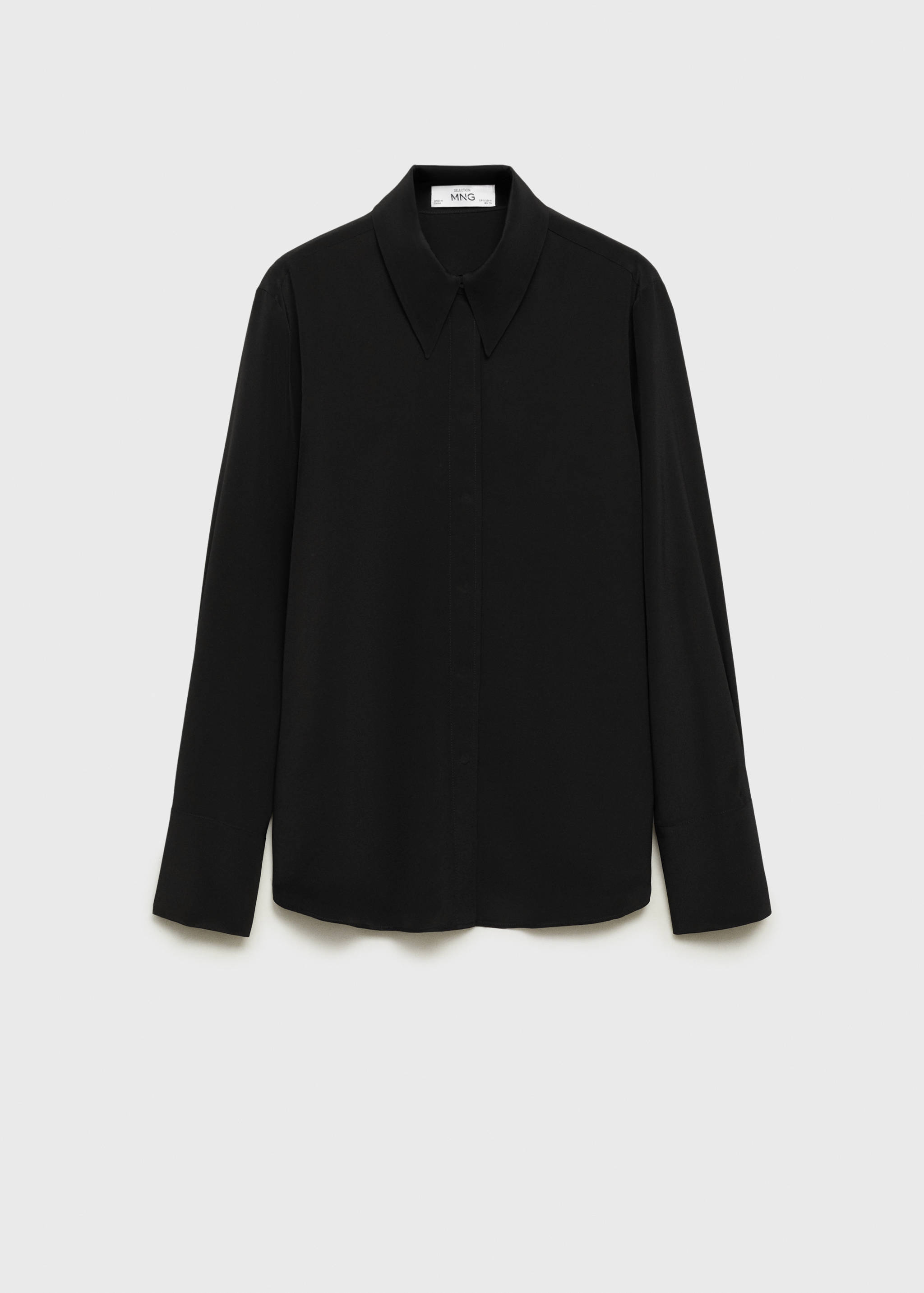 Camisa seda satinada - Artículo sin modelo