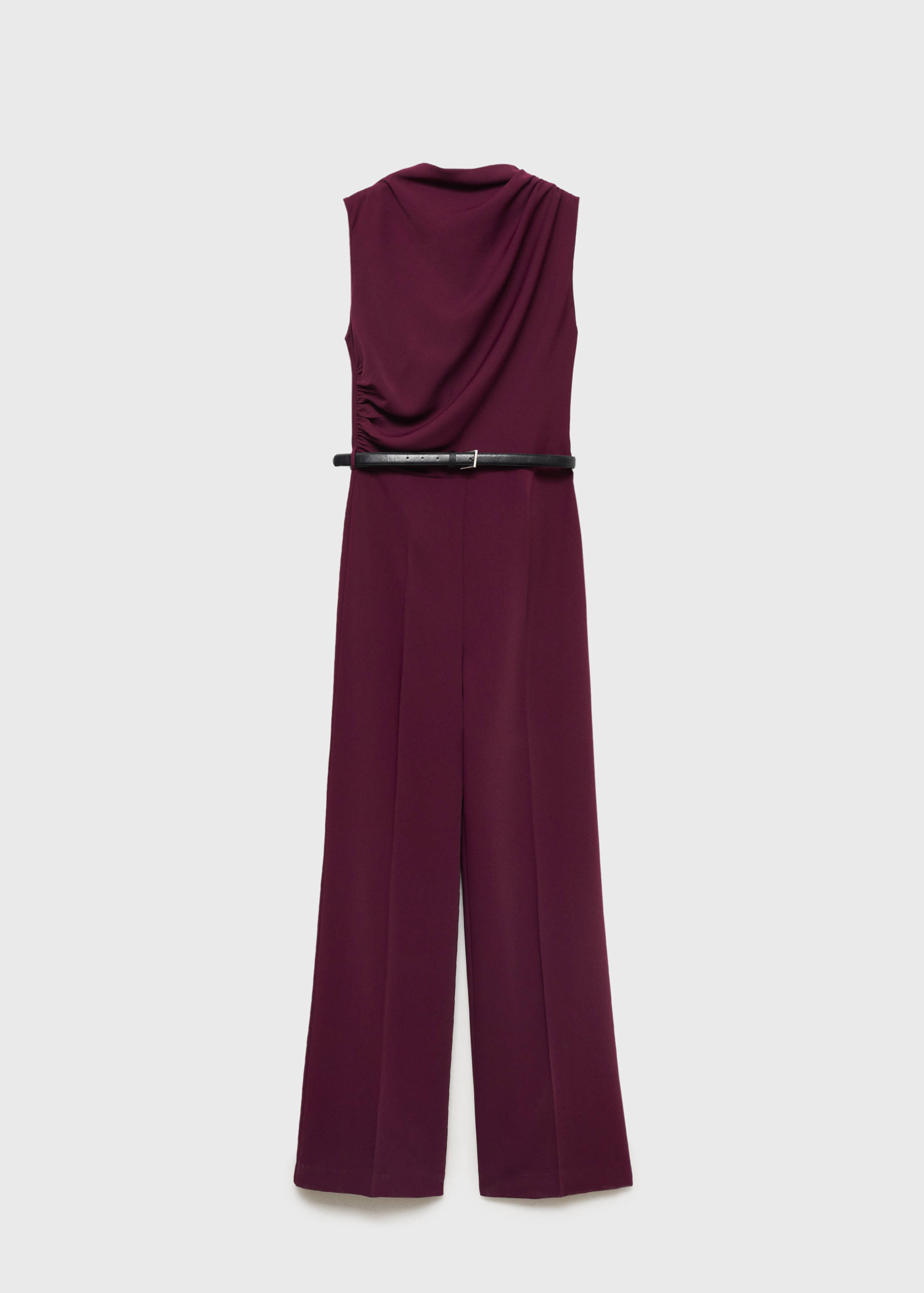 Lange jumpsuit met ceintuur - Artikel zonder model