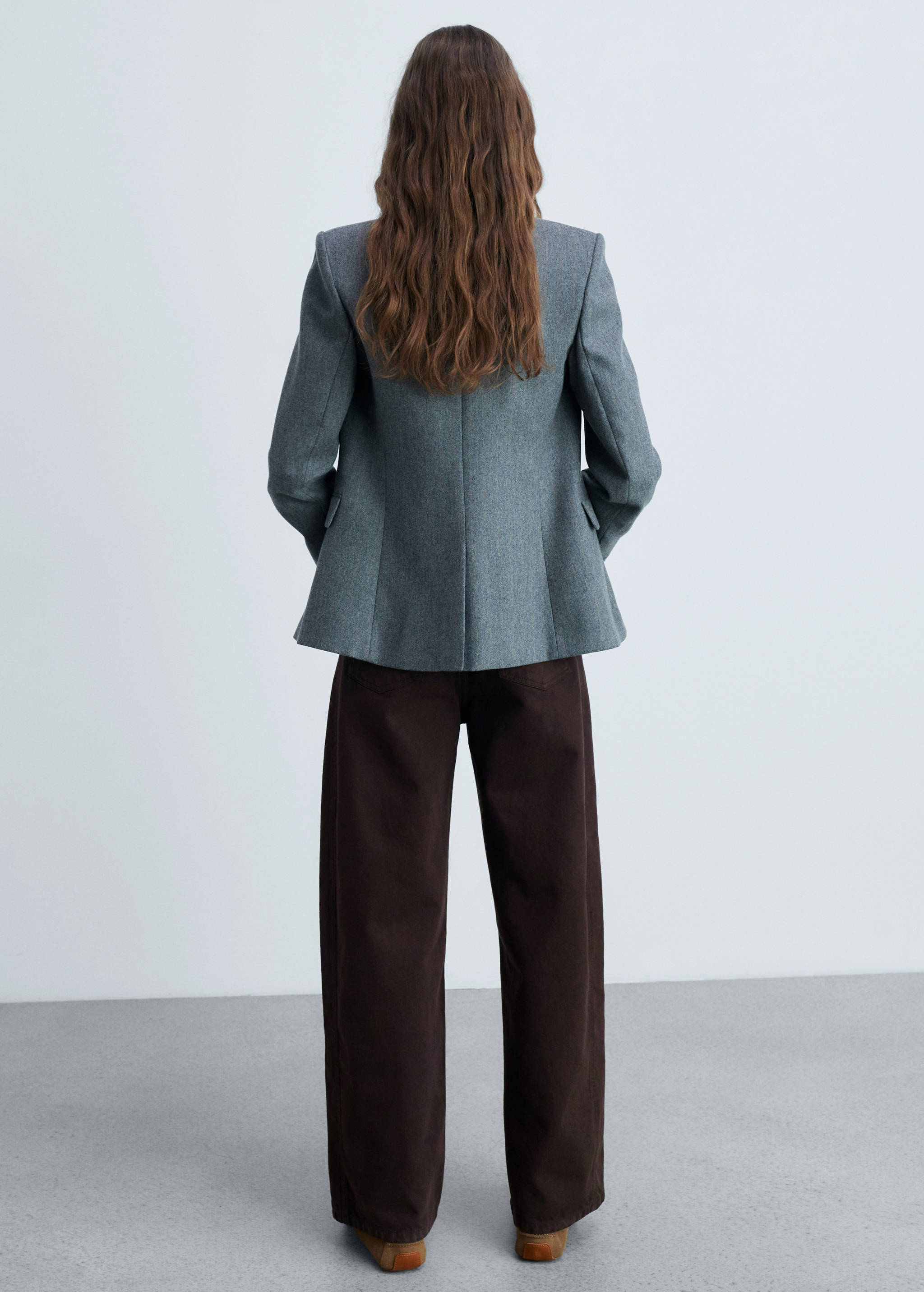 Jeans balloon tiro alto - Reverso del artículo