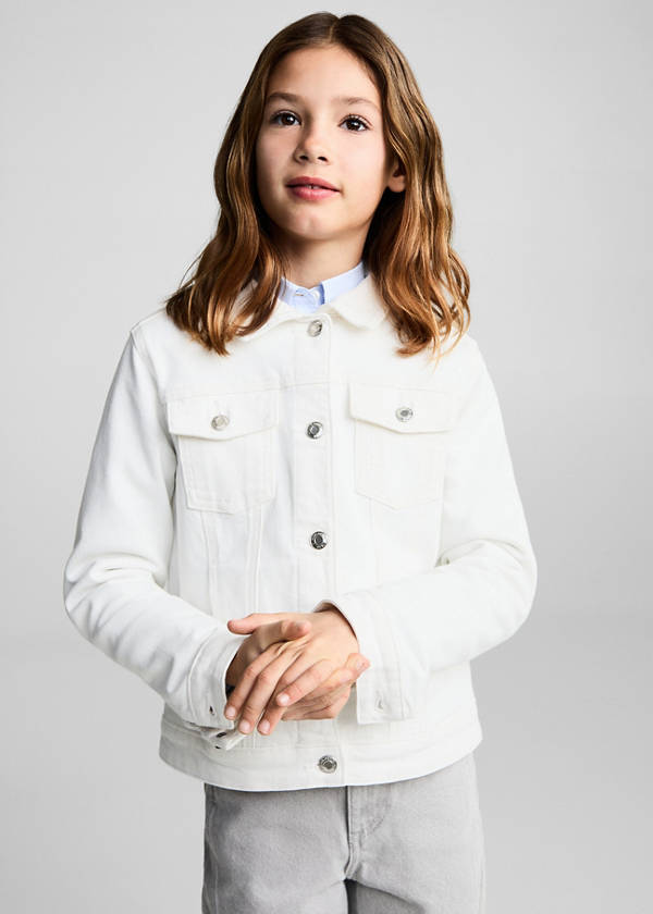 Denim jacket — White