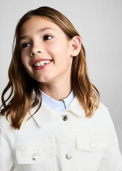 Denim jacket — White 4