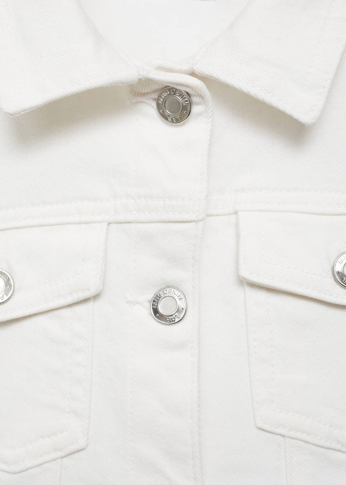 Denim jacket — White