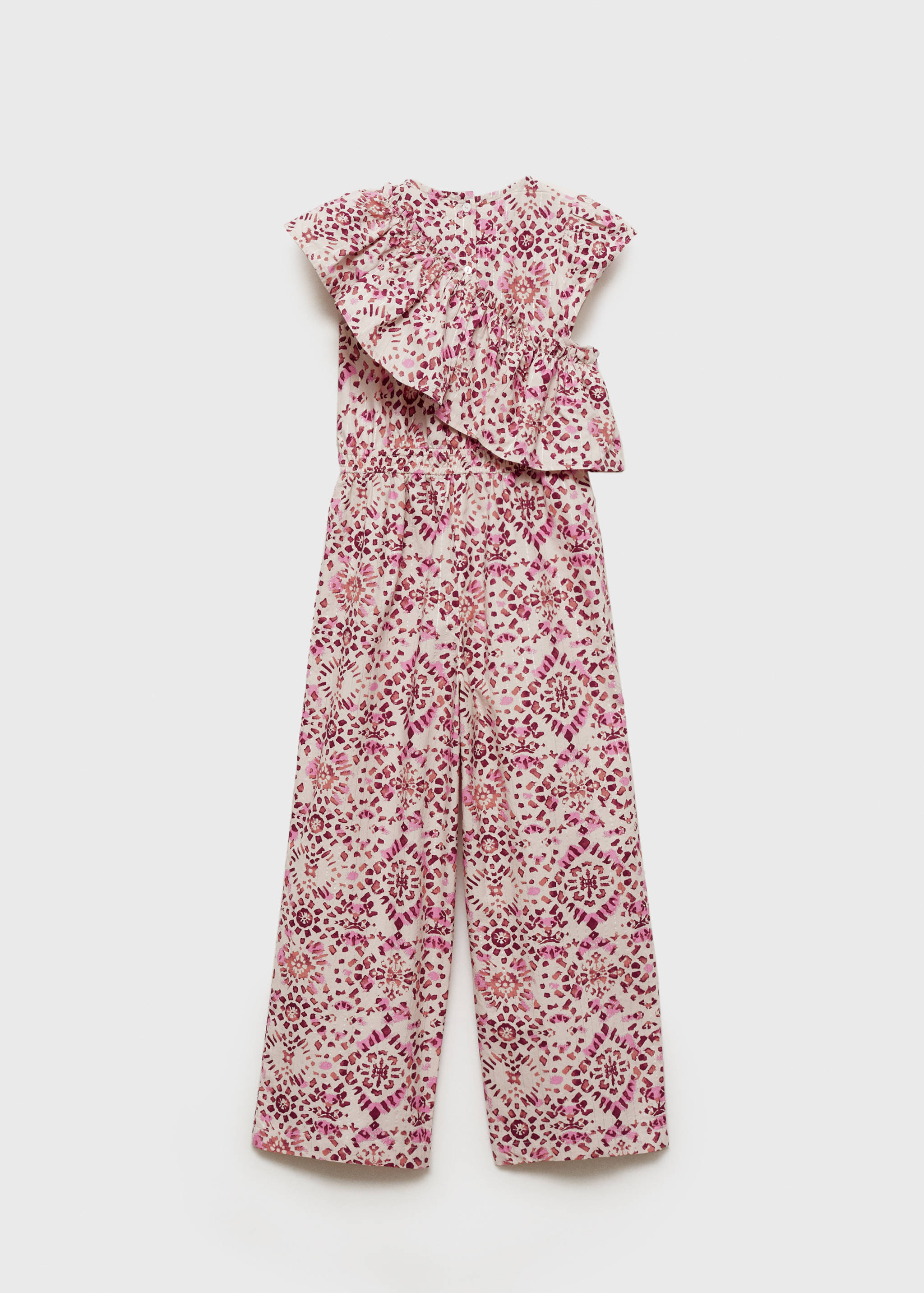 بدلة قطعة واحدة بكشكشة - الجهة الخلفية للمنتج