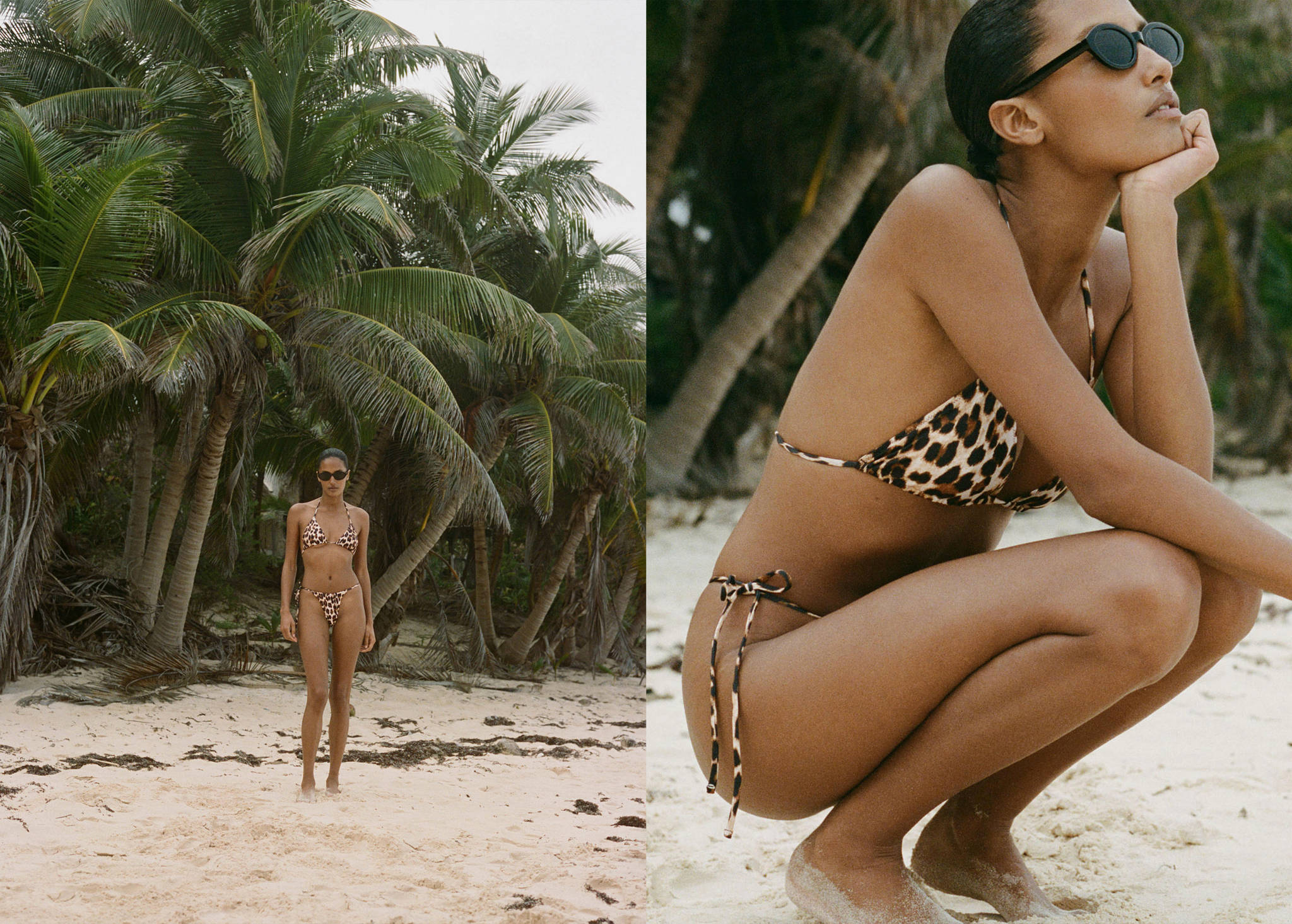 Animal print bikini bottom - Panoramic plane