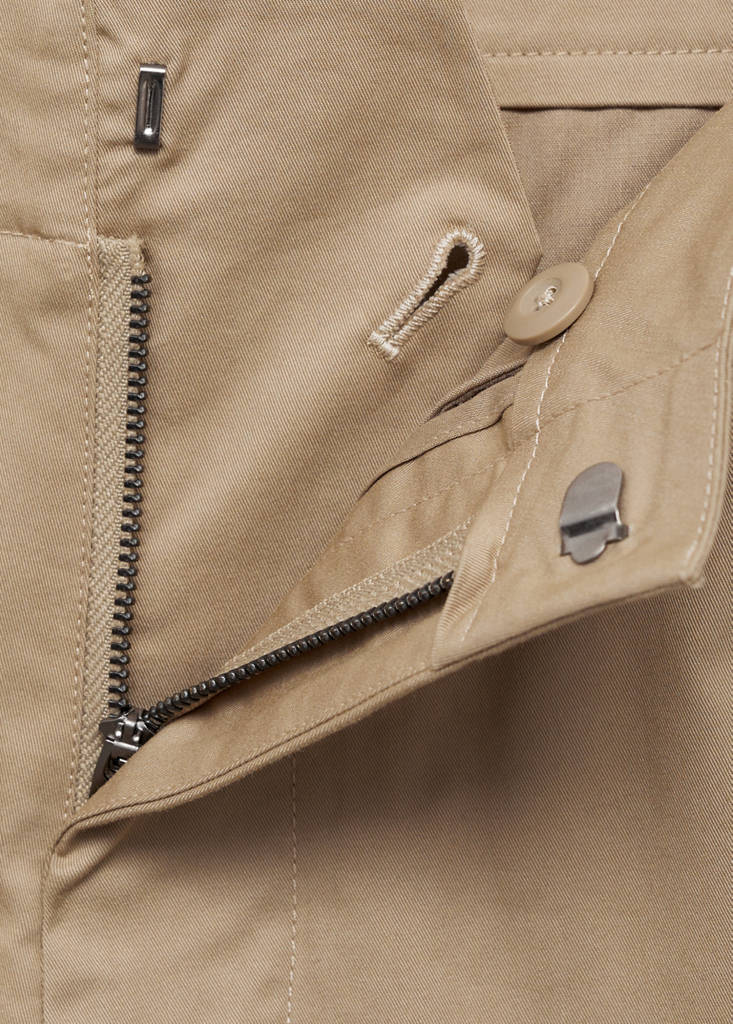 Relaxed-fit cargo trousers — Medium Brown