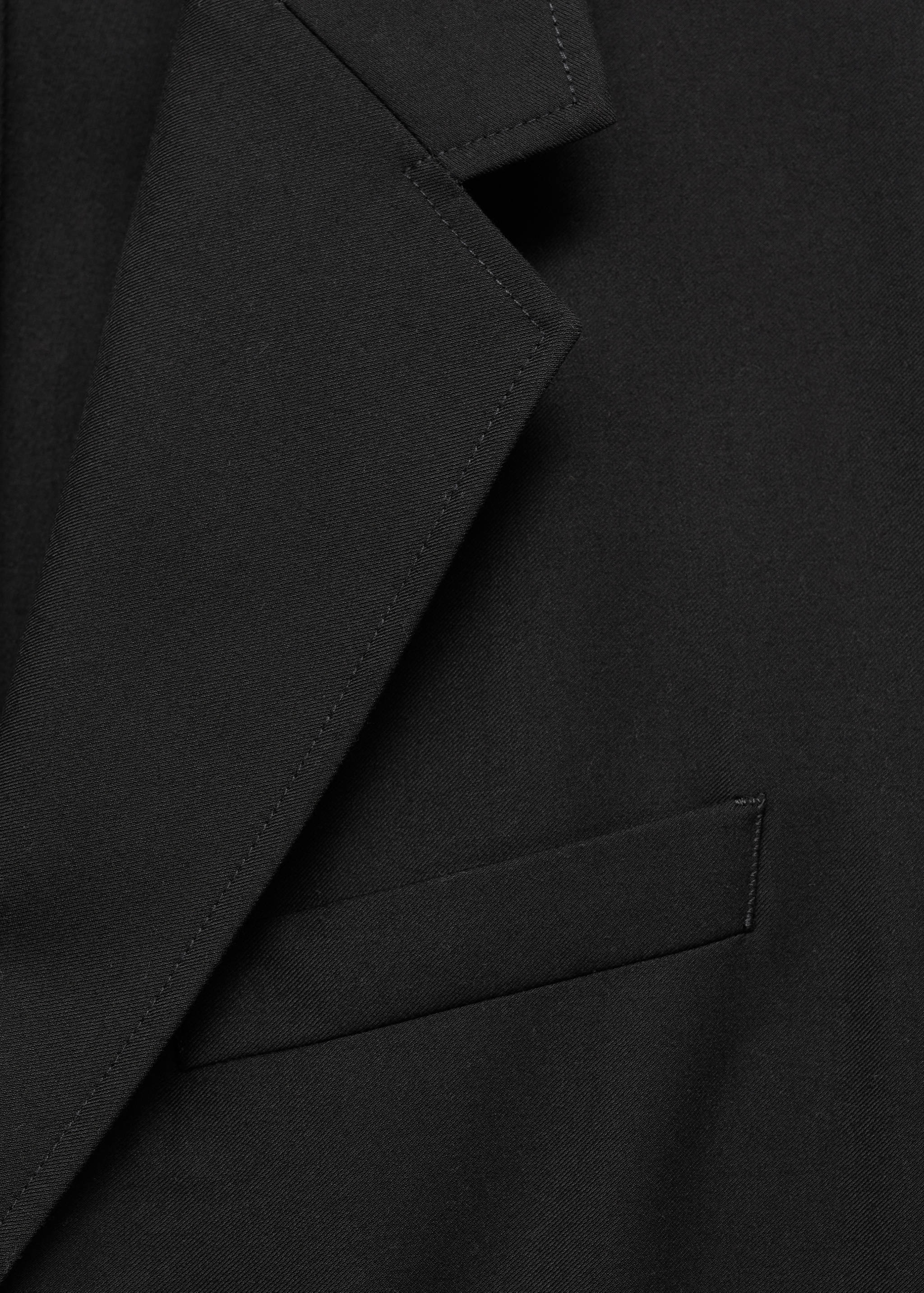 Relaxed fit suit blazer - Details of the article 8